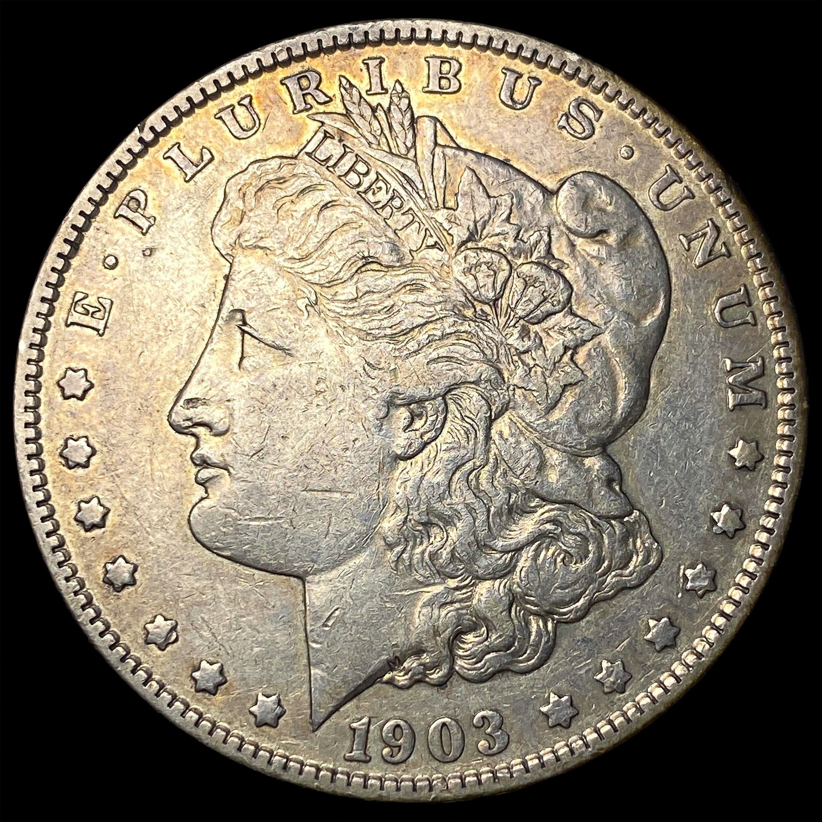 1903-S Silver Morgan Dollar NEARLY UNCIRCULATED: 1903-S Silver Morgan Dollar NEARLY UNCIRCULATED