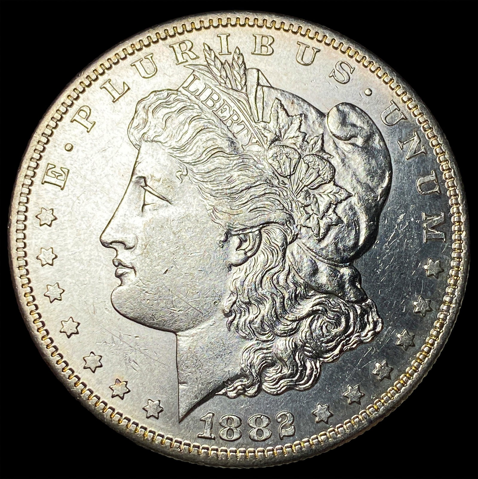 1882-S Silver Morgan Dollar UNCIRCULATED: 1882-S Silver Morgan Dollar UNCIRCULATED