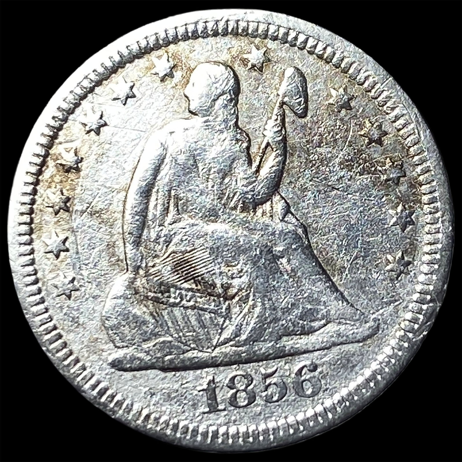 1856 Seated Liberty Quarter HIGH GRADE: 1856 Seated Liberty Quarter HIGH GRADE
