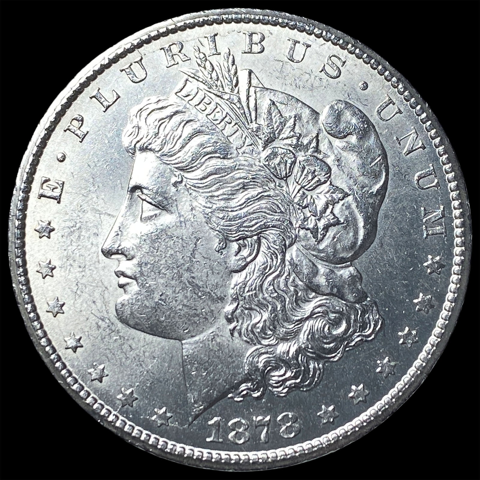 1878-CC Silver Morgan Dollar UNCIRCULATED: 1878-CC Silver Morgan Dollar UNCIRCULATED