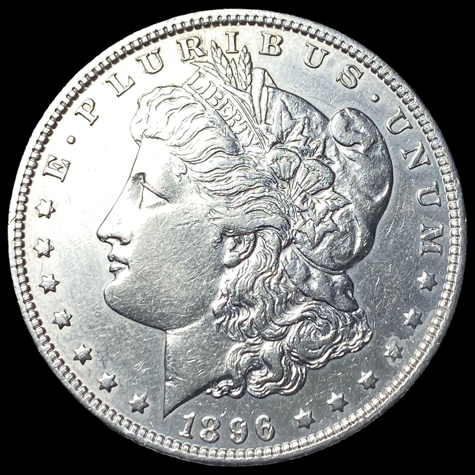 1896-O Silver Morgan Dollar CLOSELY UNCIRCULATED: 1896-O Silver Morgan Dollar CLOSELY UNCIRCULATED