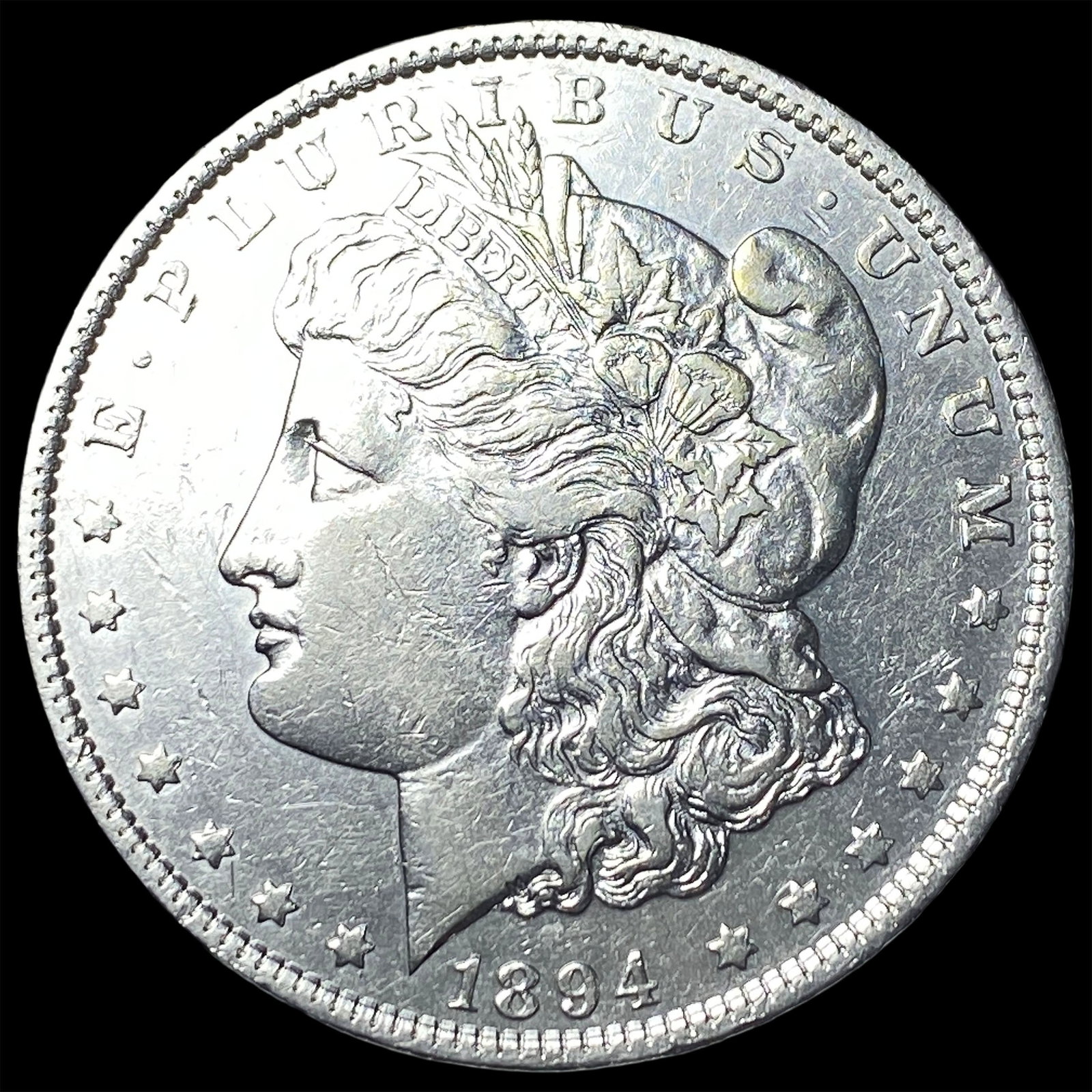 1894 Morgan Silver Dollar CLOSELY UNCIRCULATED: 1894 Morgan Silver Dollar CLOSELY UNCIRCULATED