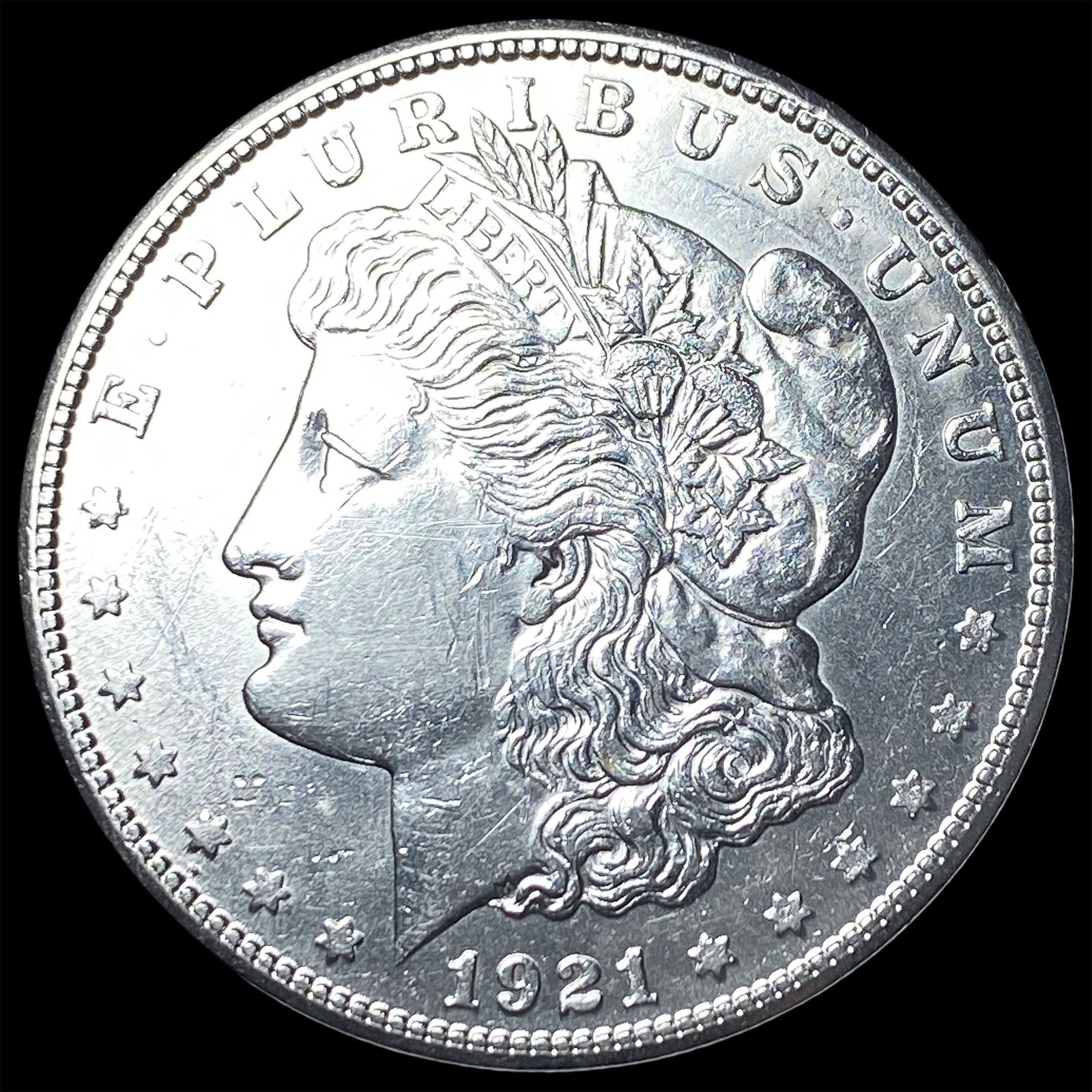 1921-S Silver Morgan Dollar UNCIRCULATED: 1921-S Silver Morgan Dollar UNCIRCULATED