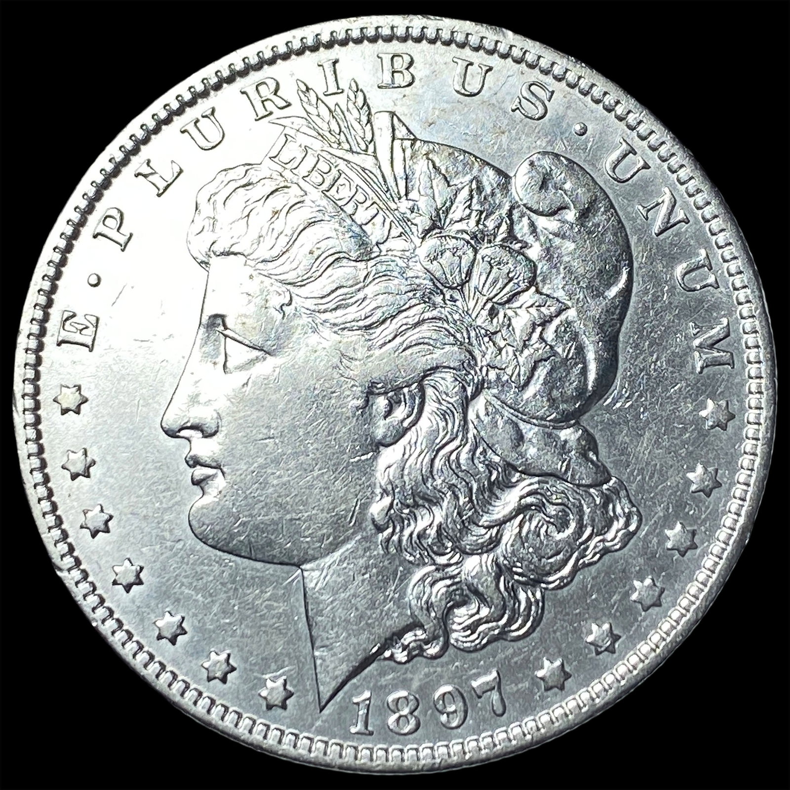 1897-O Silver Morgan Dollar CLOSELY UNCIRCULATED: 1897-O Silver Morgan Dollar CLOSELY UNCIRCULATED