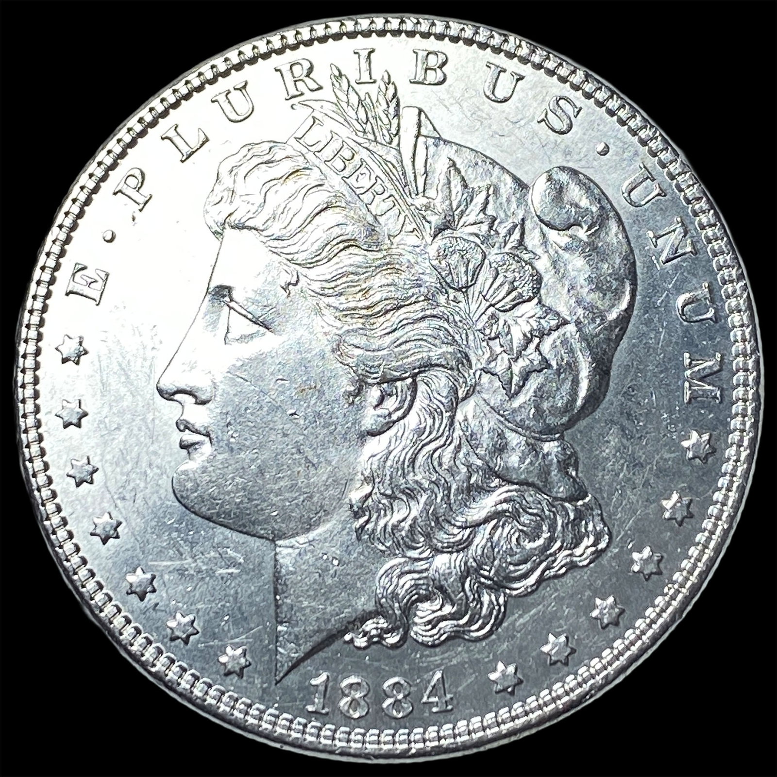 1884 Morgan Silver Dollar UNCIRCULATED: 1884 Morgan Silver Dollar UNCIRCULATED