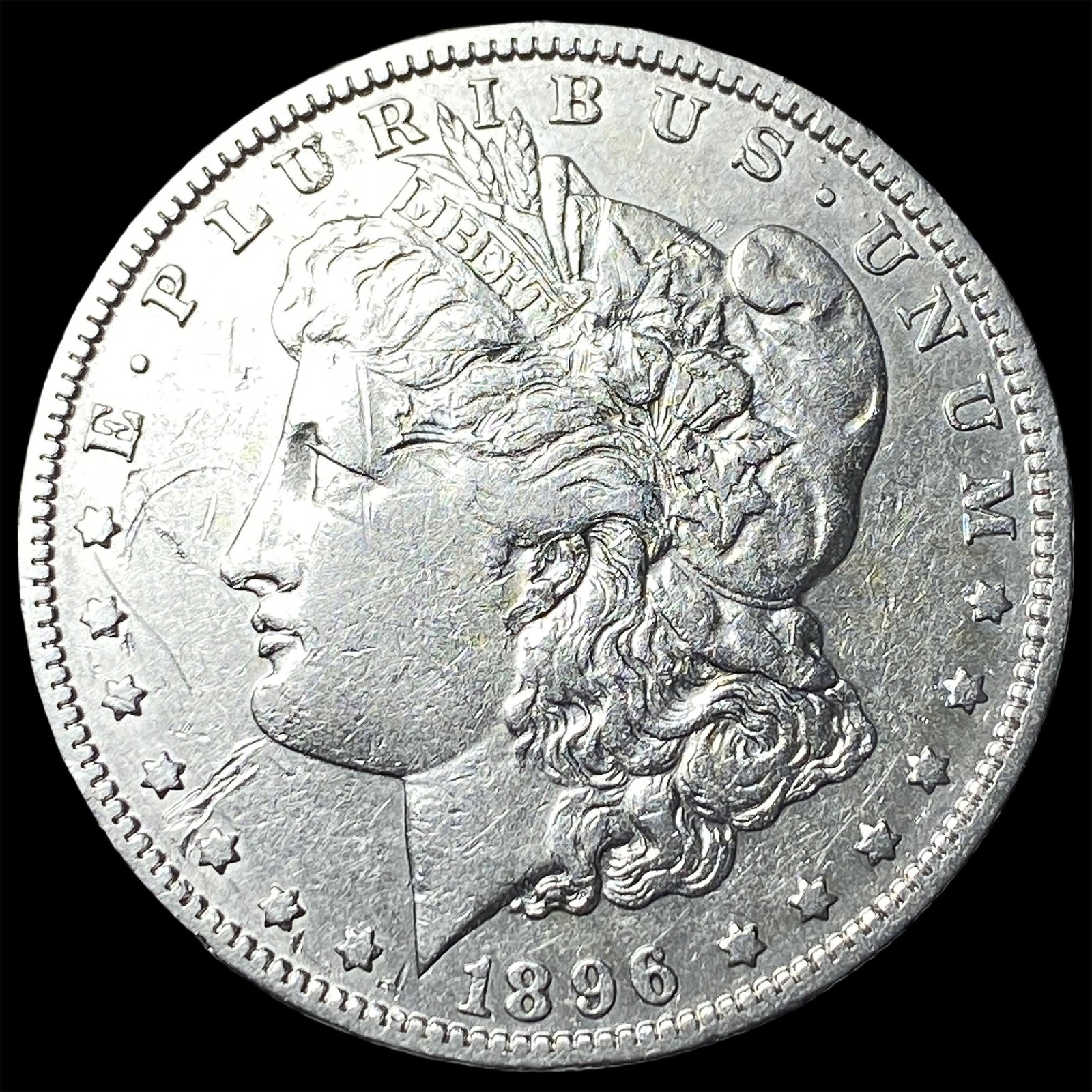 1896-O Silver Morgan Dollar NEARLY UNCIRCULATED: 1896-O Silver Morgan Dollar NEARLY UNCIRCULATED