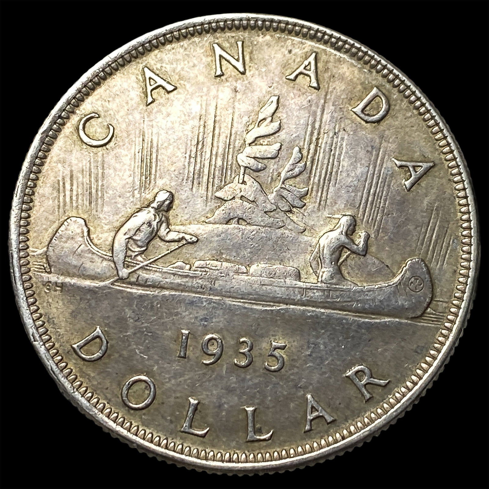 1935 Canada Silver Dollar - 2