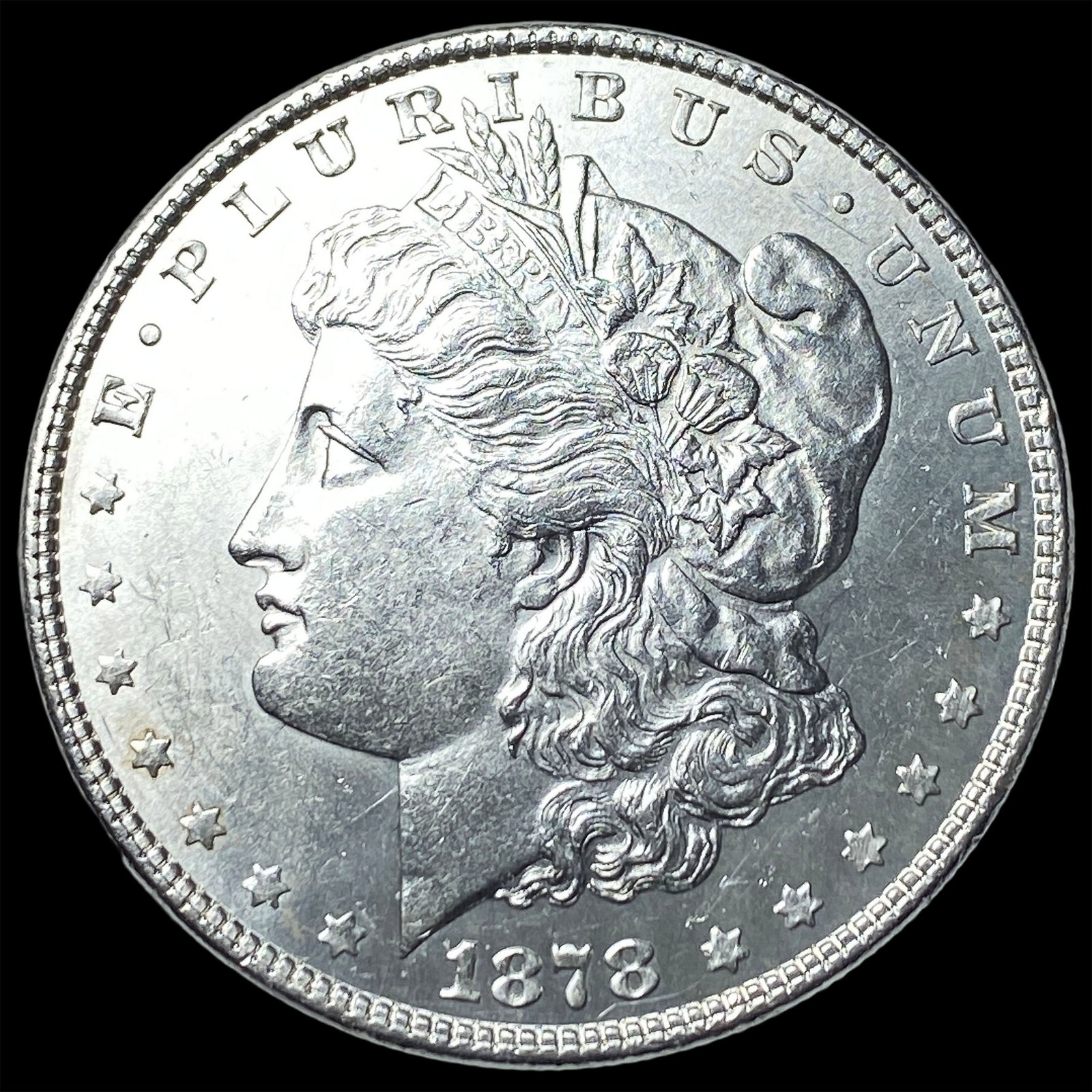 1878 Silver Morgan Dollar UNCIRCULATED: 1878 Silver Morgan Dollar UNCIRCULATED