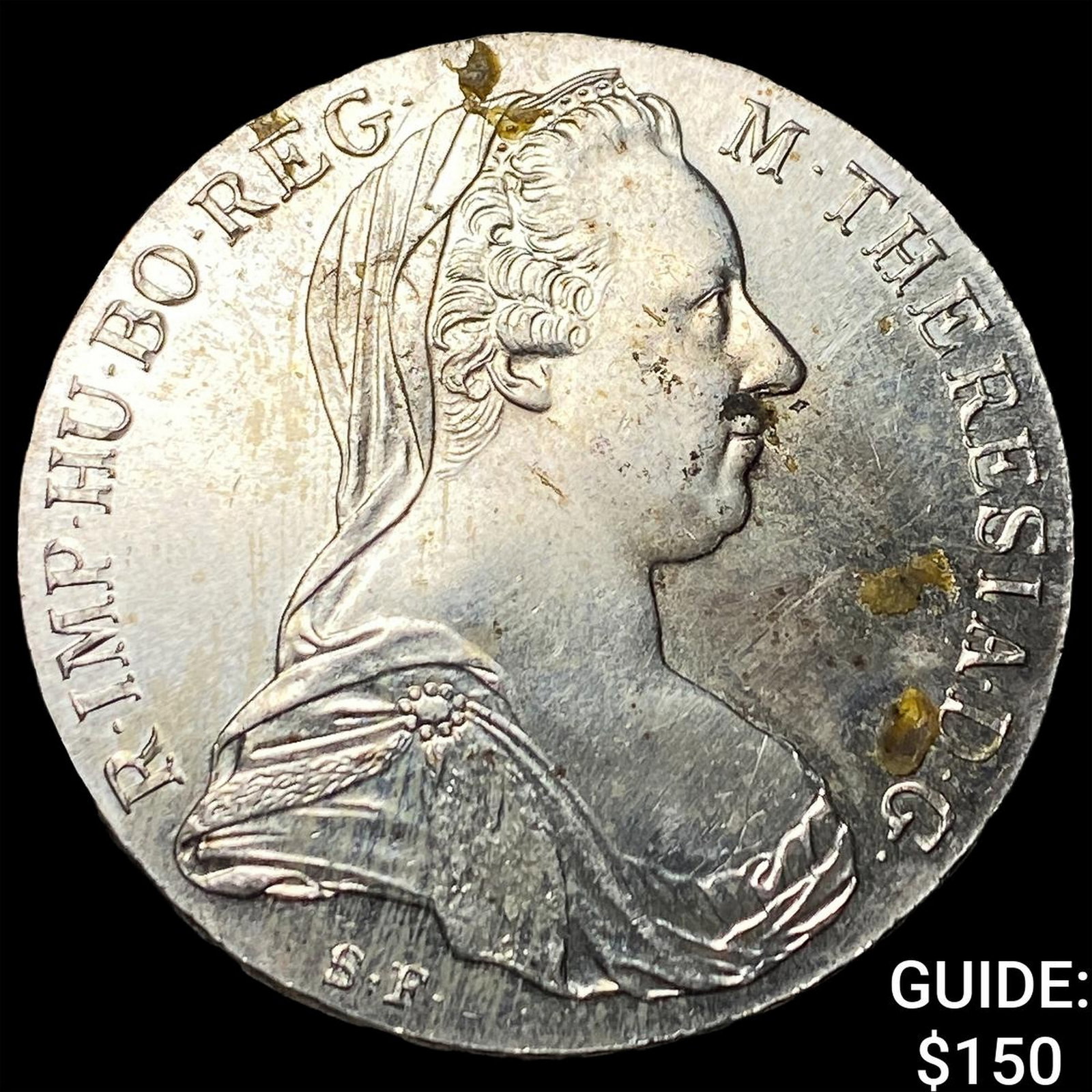 1780 Austria Silver Thaler: 1780 Austria Silver Thaler