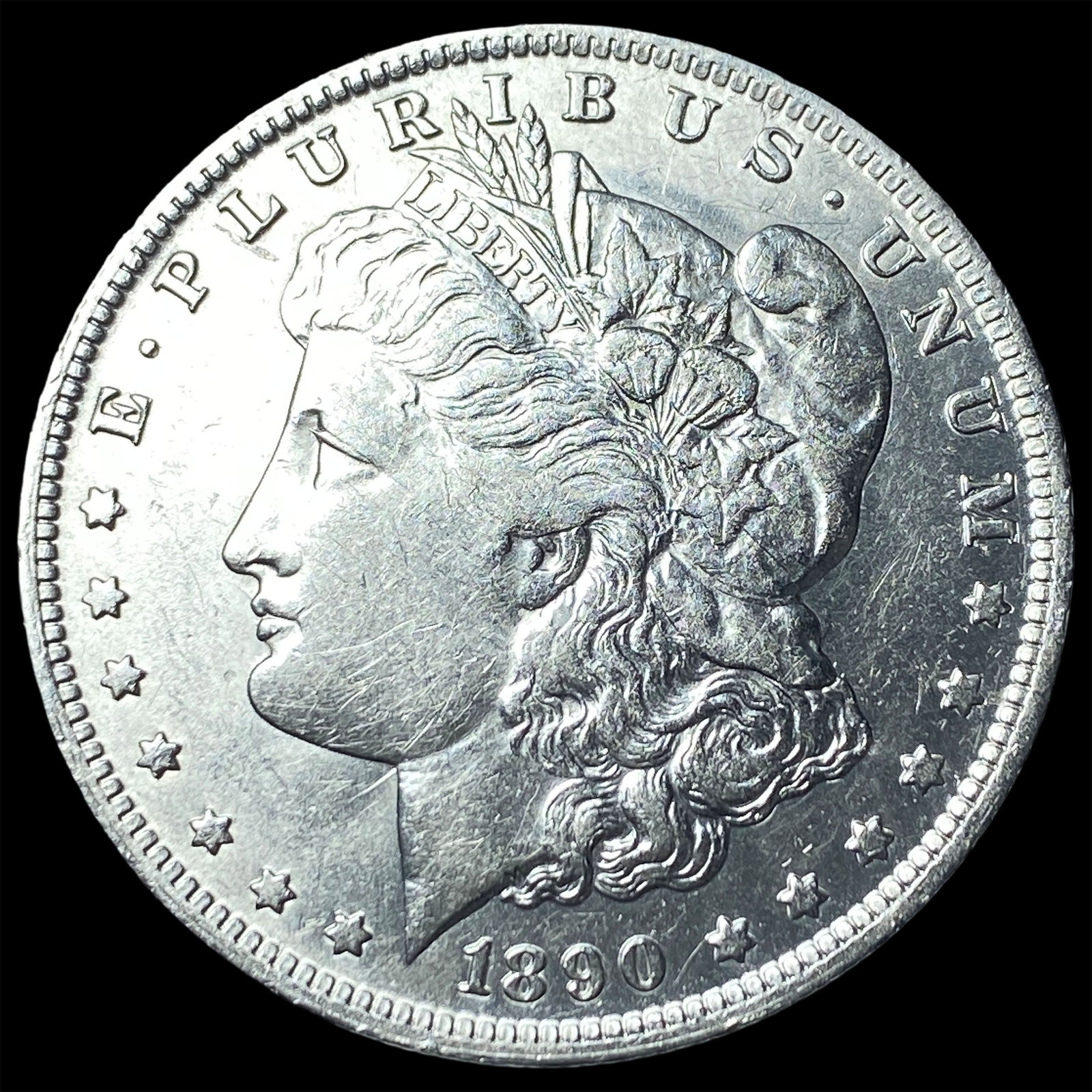 1890-O Silver Morgan Dollar CLOSELY UNCIRCULATED (1 of 2)