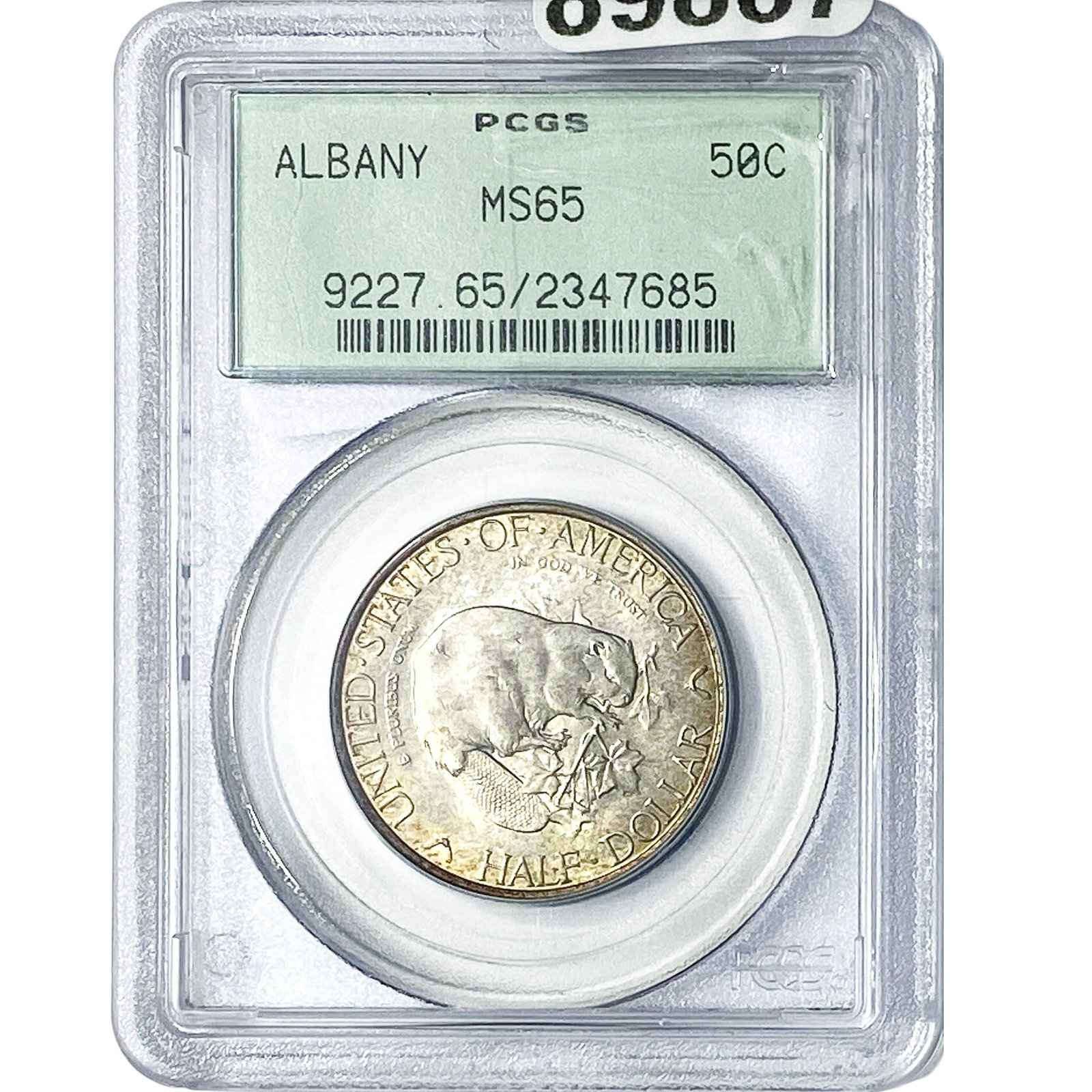 1936 Albany Half Dollar PCGS MS65: 1936 Albany Half Dollar PCGS MS65