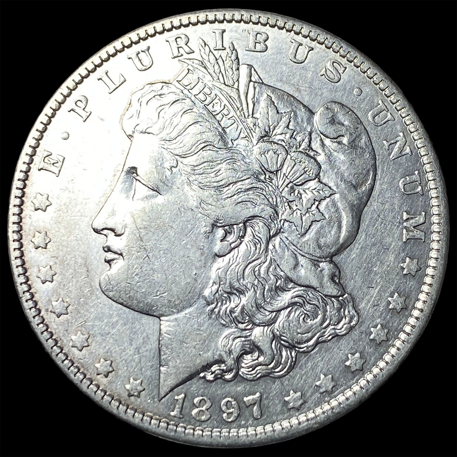 1897-O Silver Morgan Dollar CLOSELY UNCIRCULATED: 1897-O Silver Morgan Dollar CLOSELY UNCIRCULATED