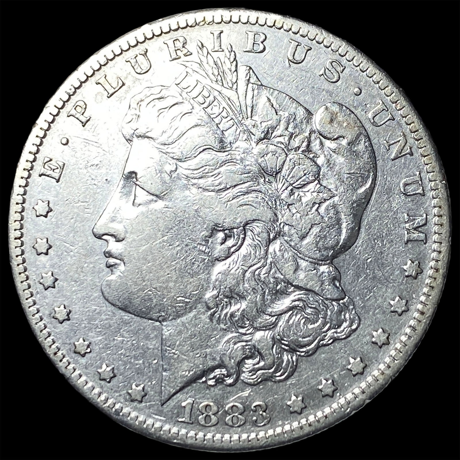 1883-S Morgan Silver Dollar LIGHTLY CIRCULATED: 1883-S Morgan Silver Dollar LIGHTLY CIRCULATED