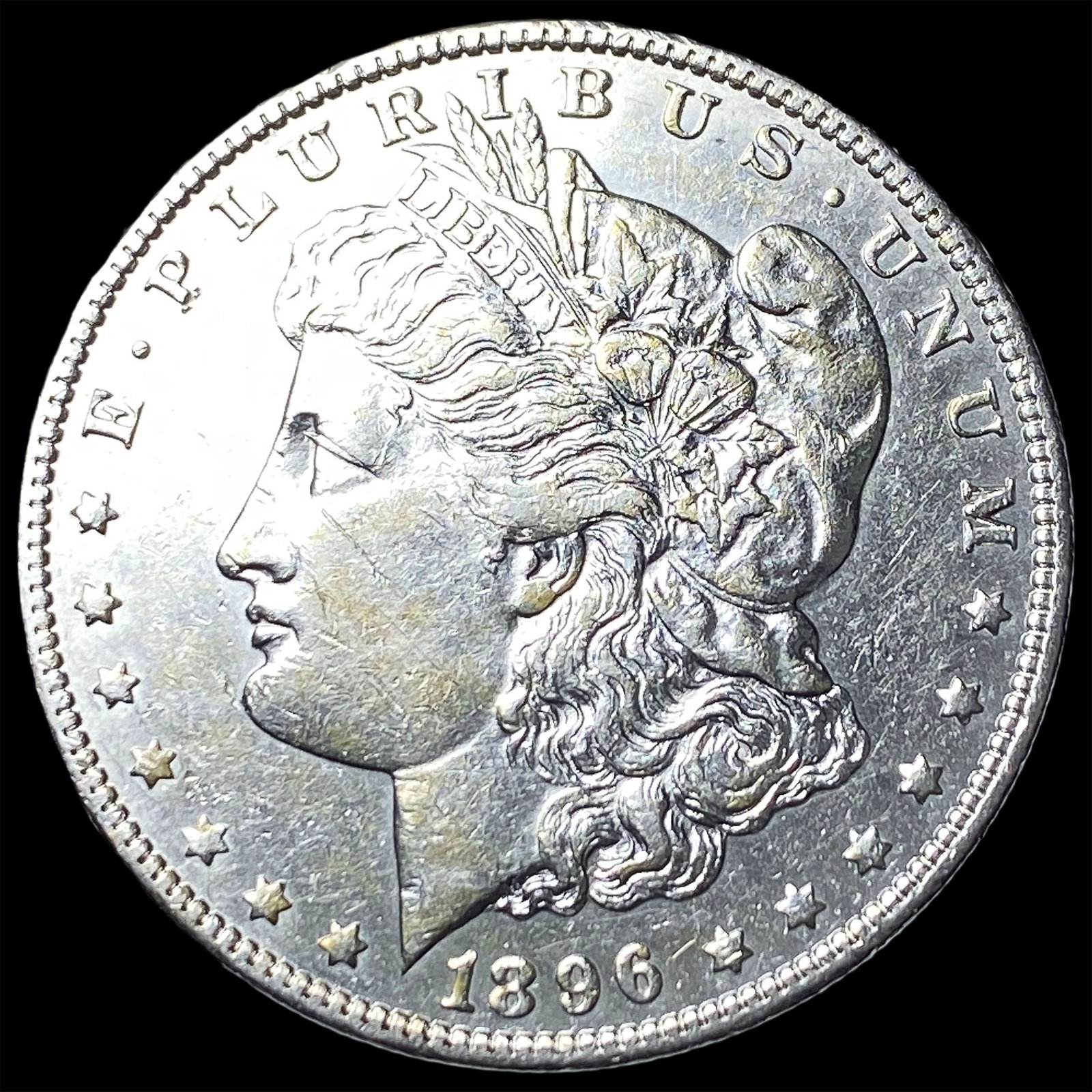 1896-O Silver Morgan Dollar CLOSELY UNCIRCULATED: 1896-O Silver Morgan Dollar CLOSELY UNCIRCULATED