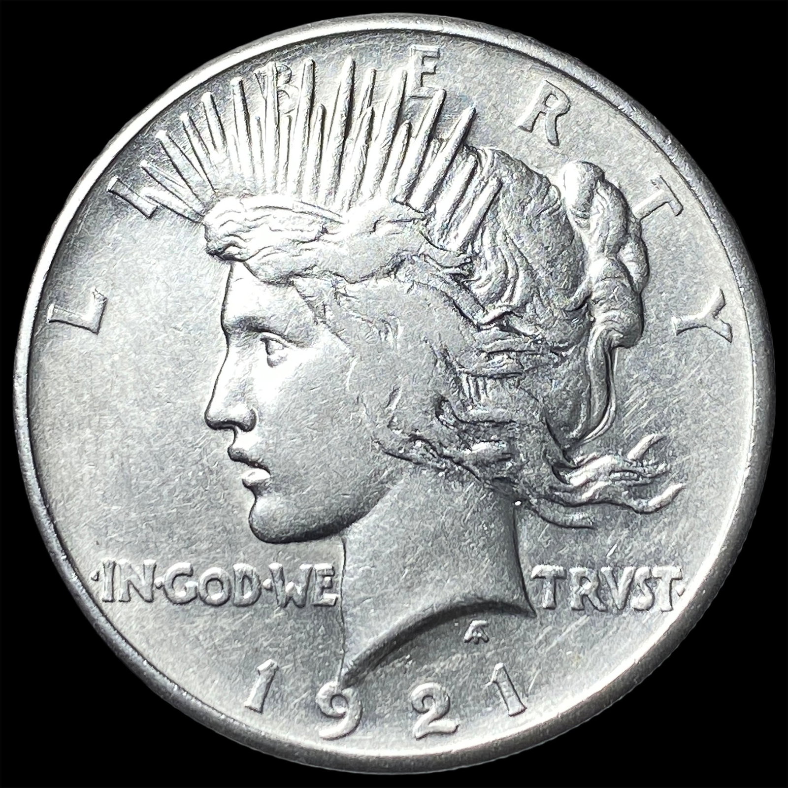 1921 Silver Peace Dollar NEARLY UNCIRCULATED: 1921 Silver Peace Dollar NEARLY UNCIRCULATED