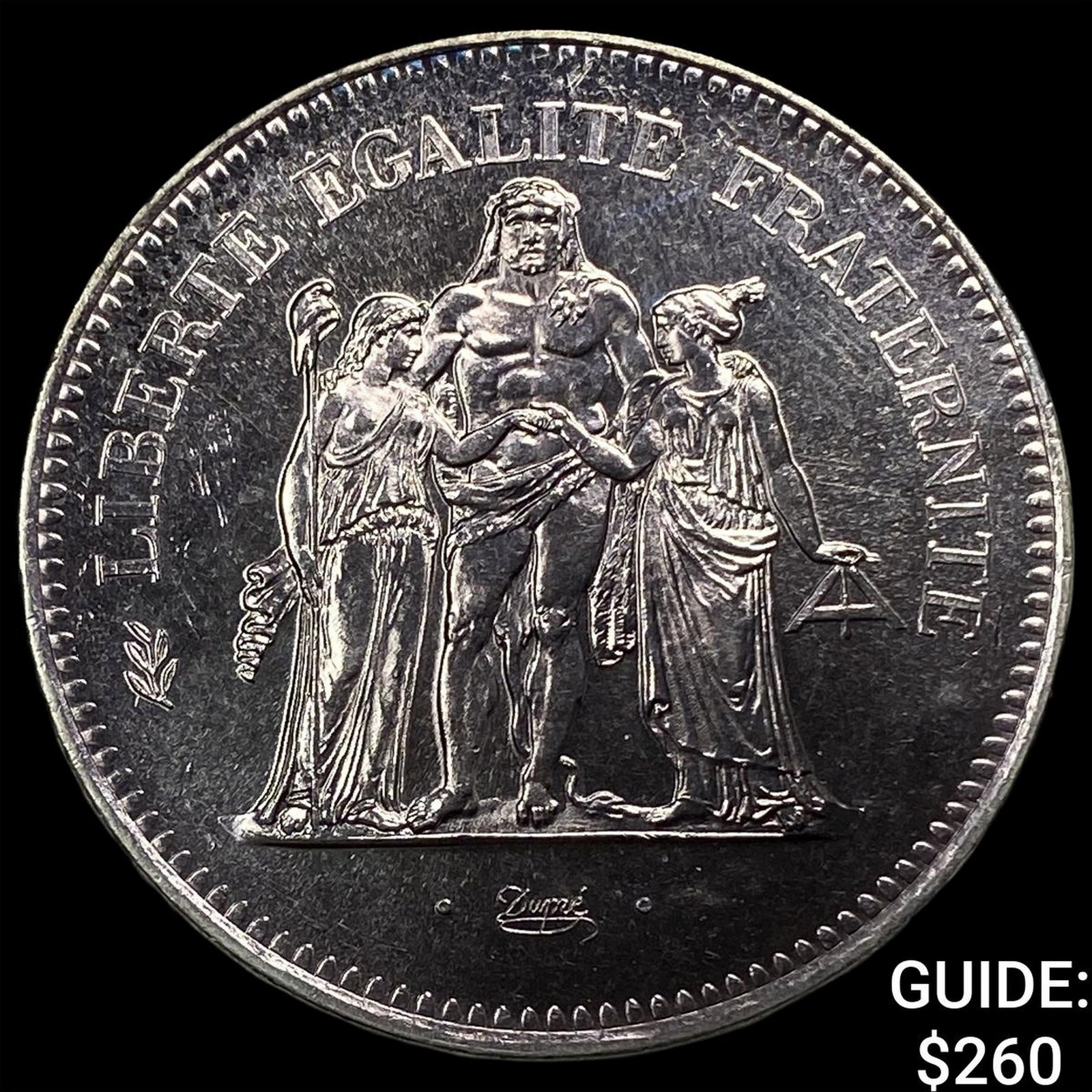1978 France Silver 50 Francs: 1978 France Silver 50 Francs