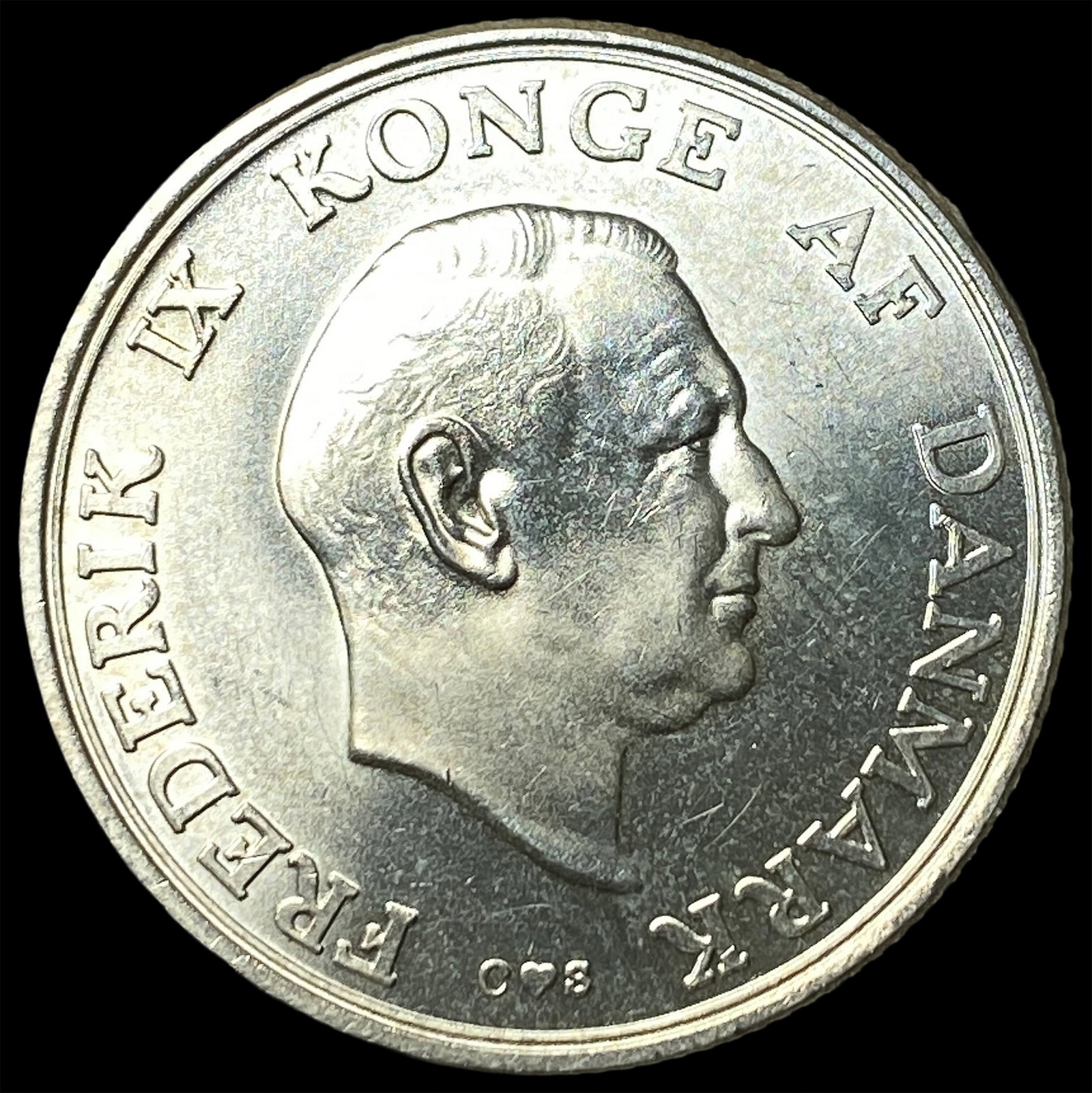 1958 Denmark Silver 2 Kroner (1 of 2)
