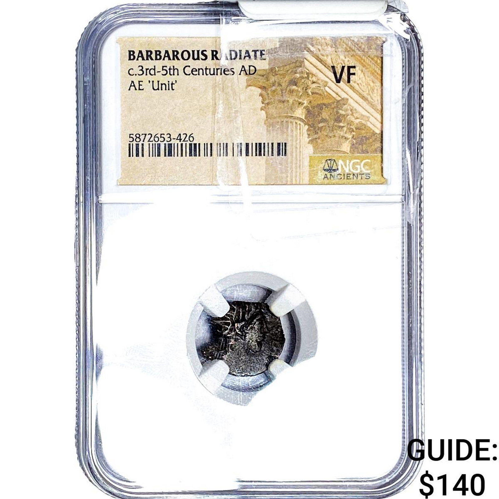 Barbarous Radiate, 3rd-5th Centuries AD AE 'Unit' NGC VF (1 of 2)
