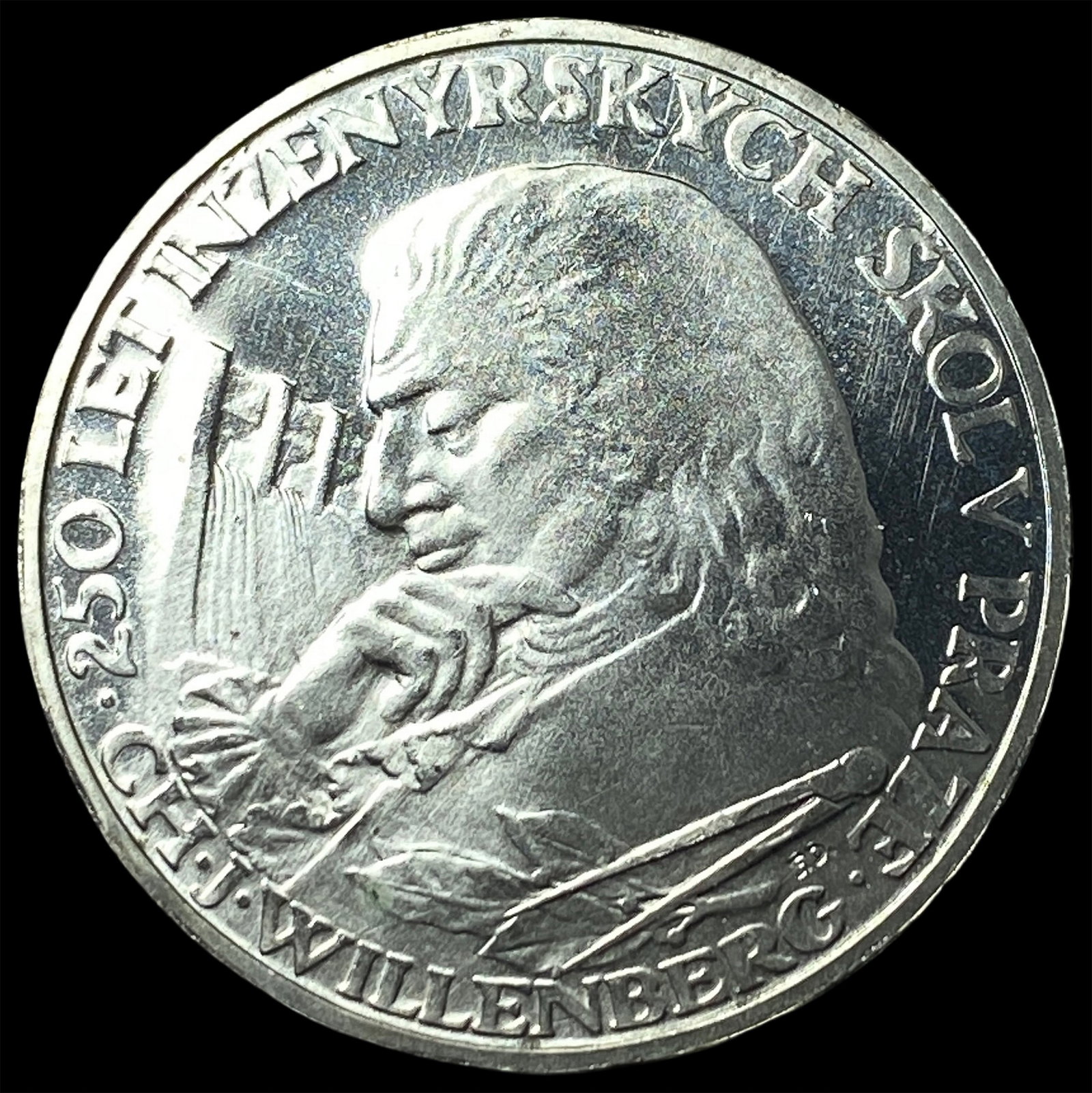 1957 Czechoslovakia Silver 10 Korun Proof: 1957 Czechoslovakia Silver 10 Korun Proof