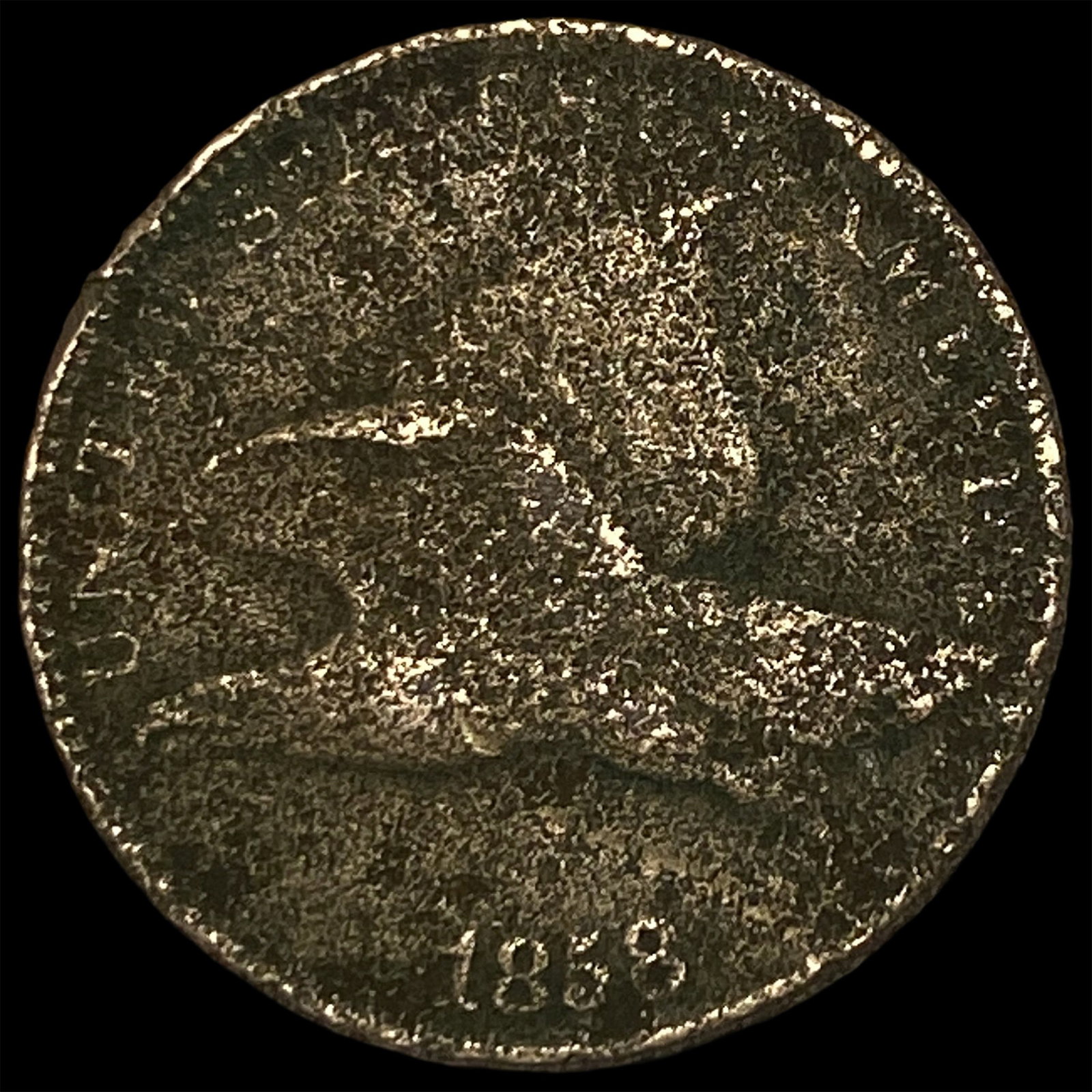 1858 Flying Eagle Cent HIGH GRADE (1 of 2)