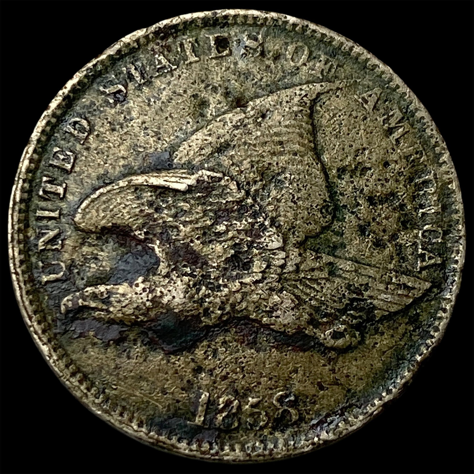 1858 Flying Eagle Cent LIGHTLY CIRCULATED (1 of 2)