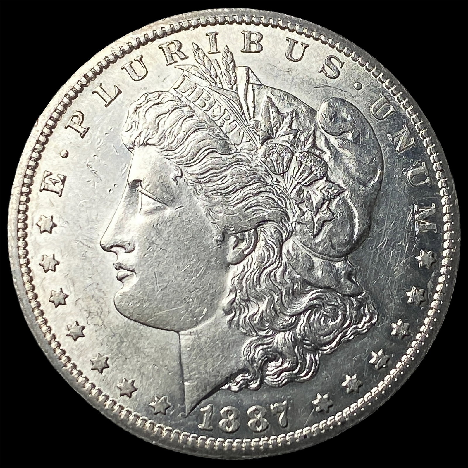1887-S Silver Morgan Dollar UNCIRCULATED: 1887-S Silver Morgan Dollar UNCIRCULATED