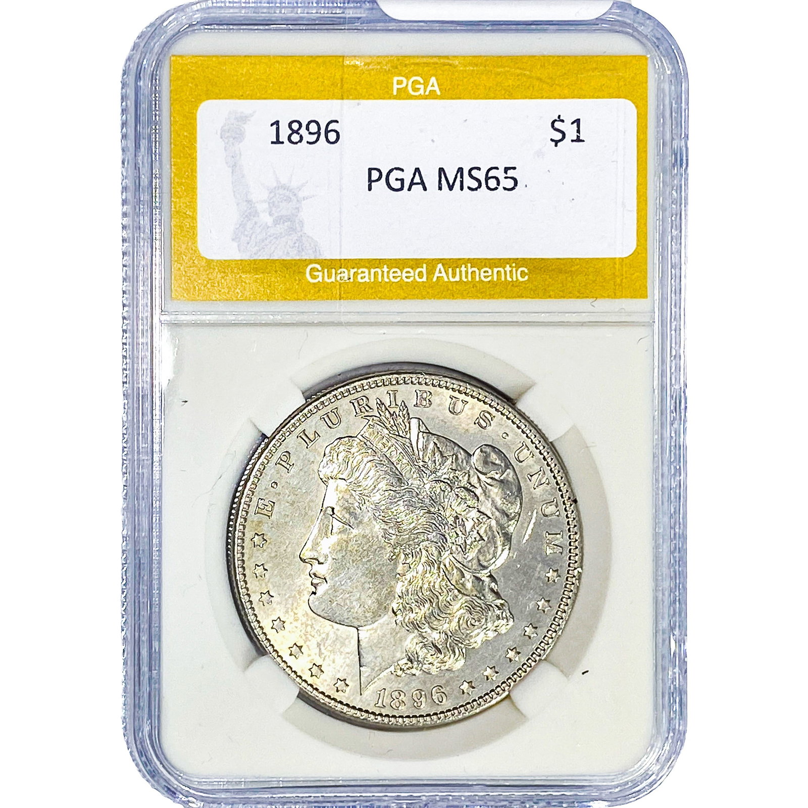1896 Morgan Silver Dollar PGA MS65 (1 of 2)
