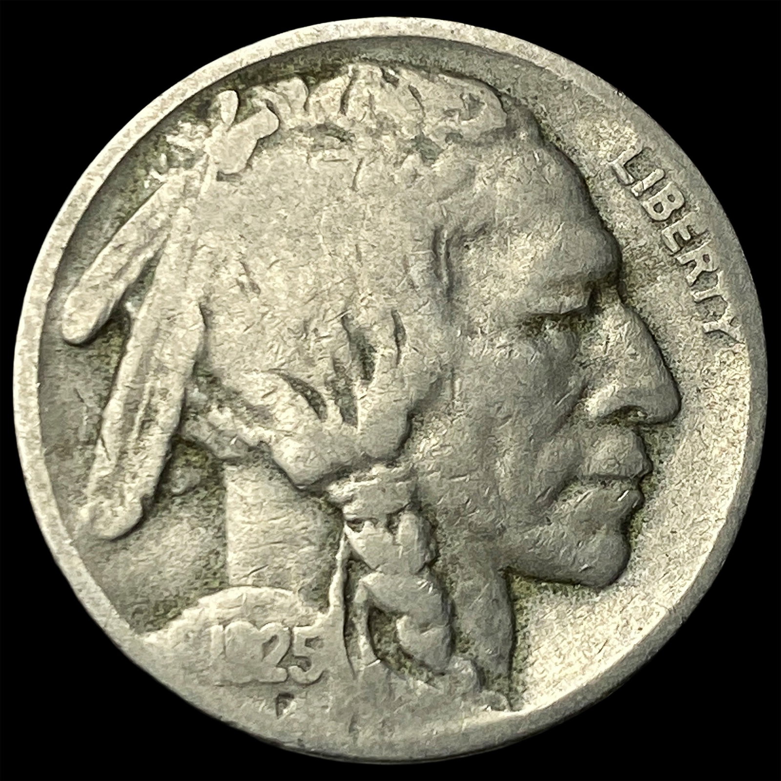 1925-S Buffalo Nickel NEARLY UNCIRCULATED (1 of 2)