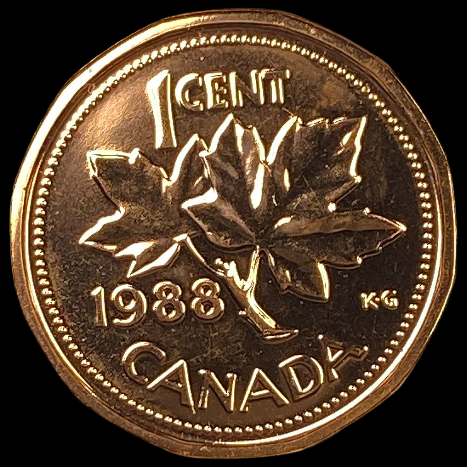 1988 Canada Copper 1 Cent - 2