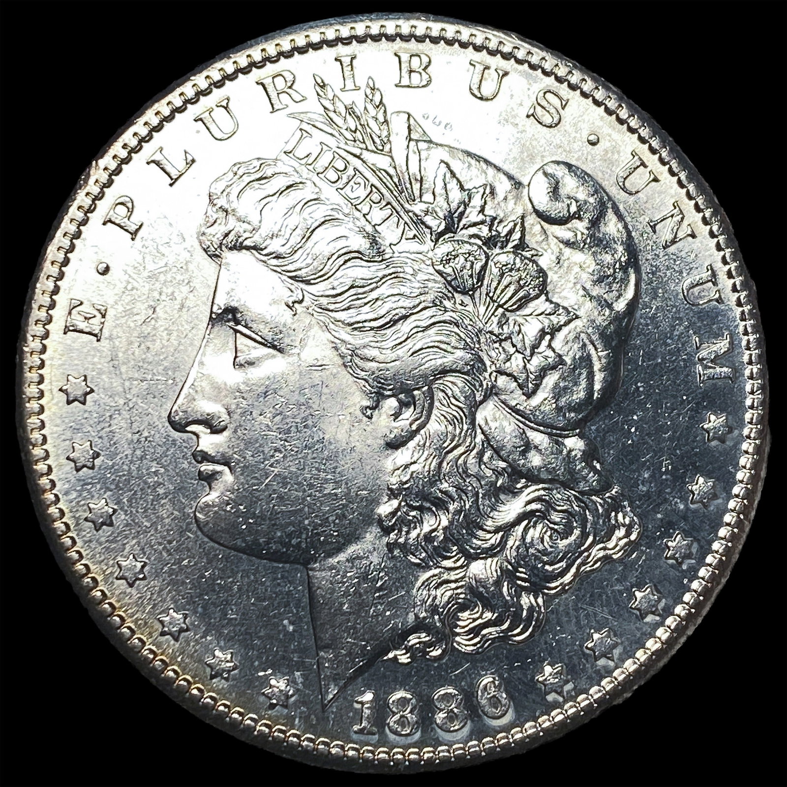 1886-S Silver Morgan Dollar UNCIRCULATED: 1886-S Silver Morgan Dollar UNCIRCULATED
