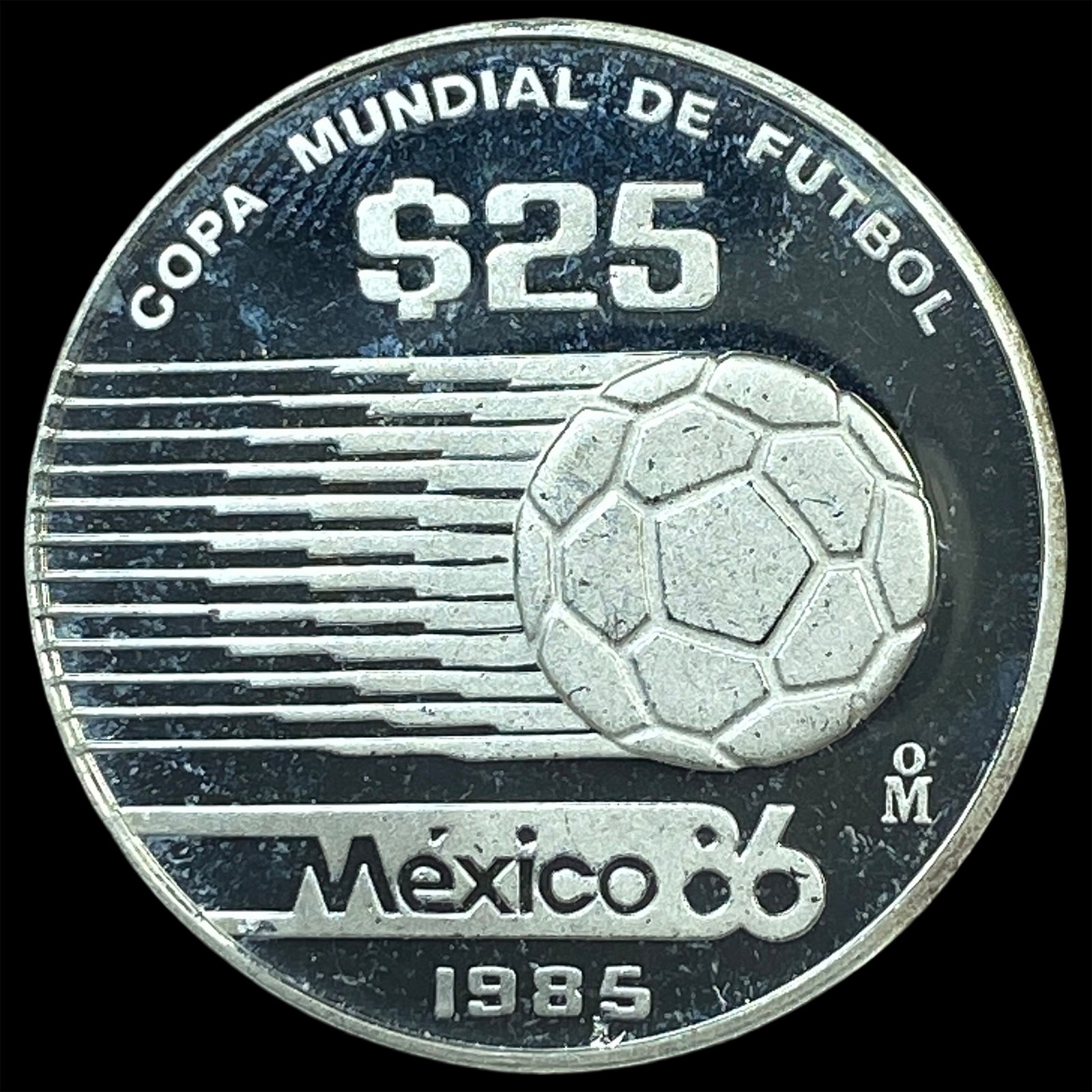 1985 Japan Silver 25 Pesos Proof (1 of 2)