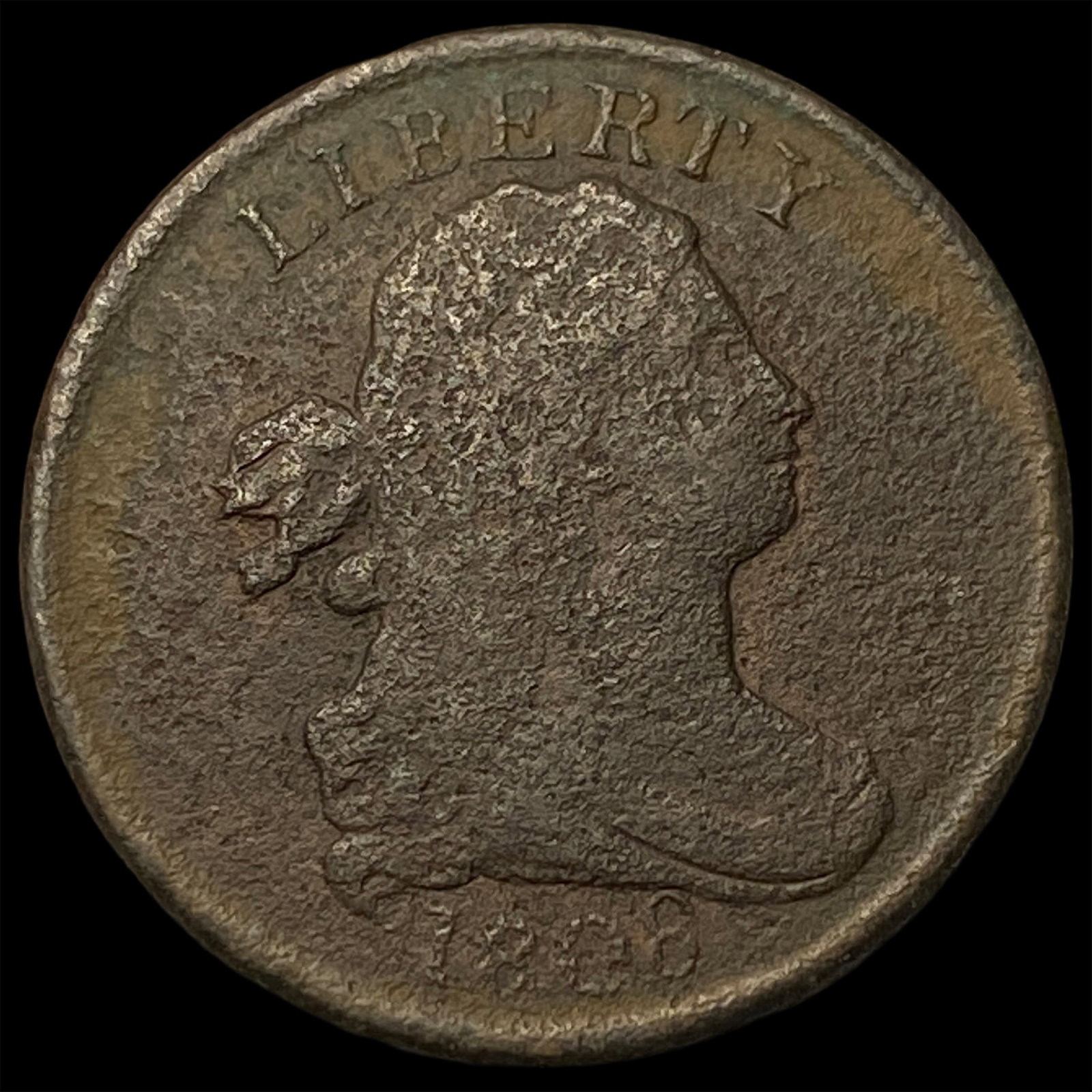 1806 Draped Bust Half Cent LIGHTLY CIRCULATED (1 of 2)