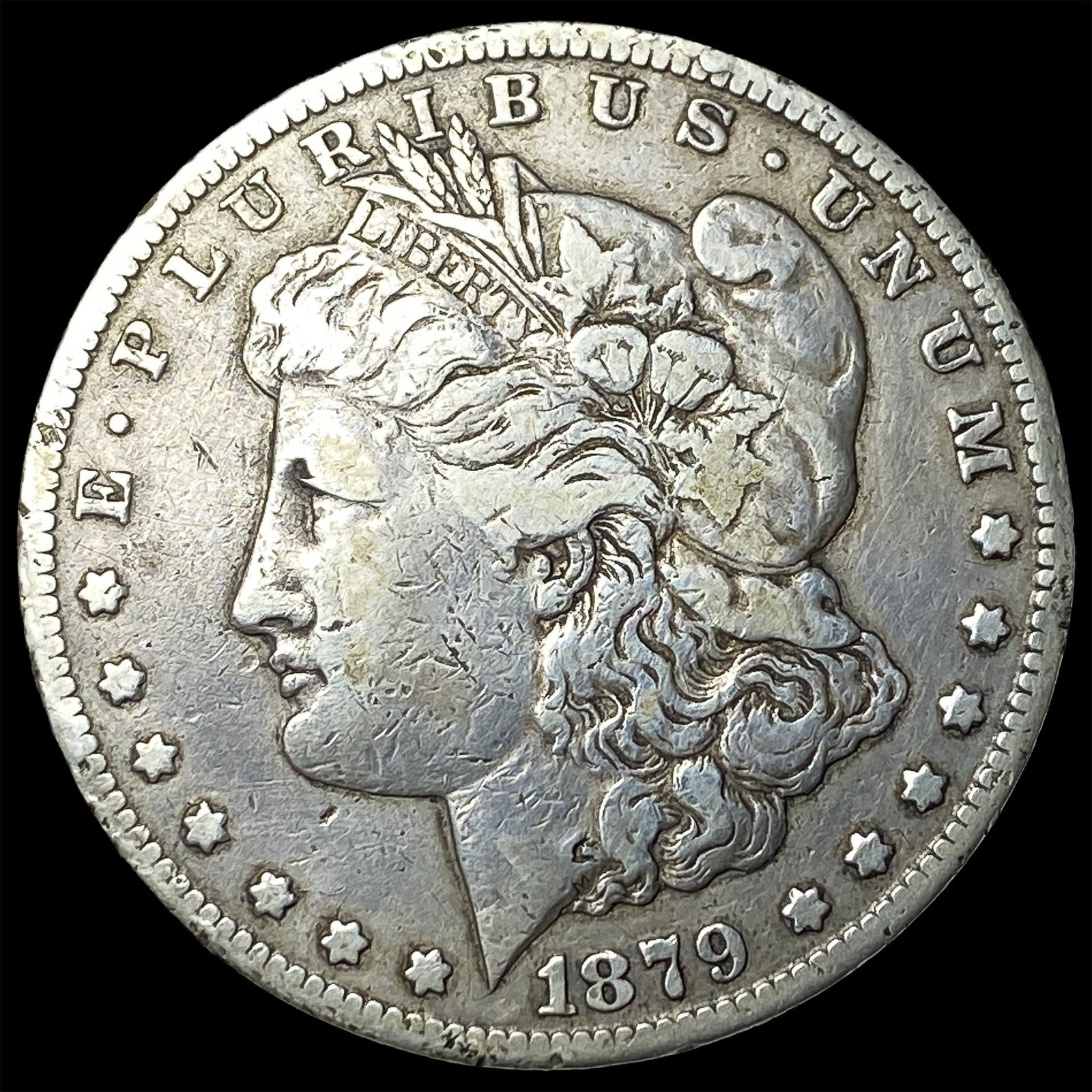 1879-CC Silver Morgan Dollar HIGH GRADE (1 of 2)
