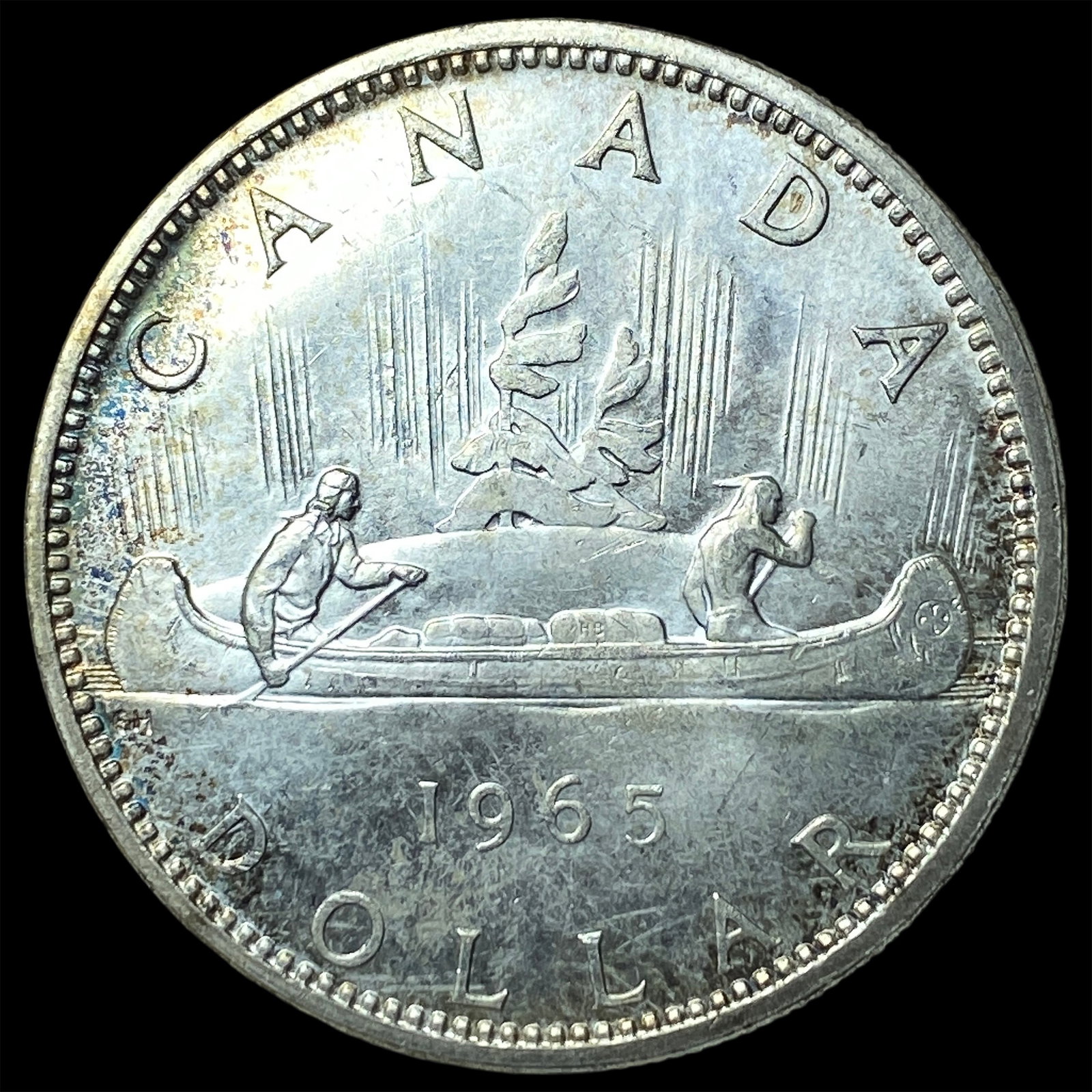 1965 Canada Silver Dollar - 2