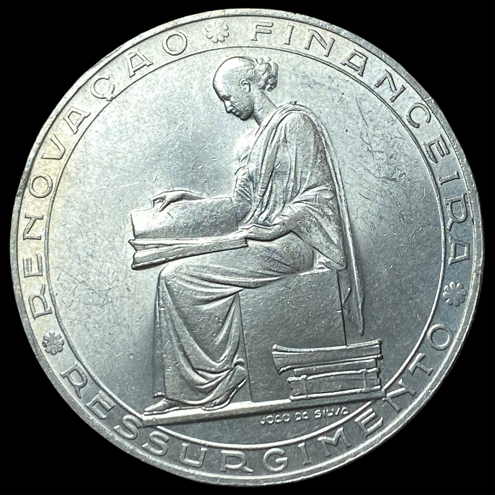 1953 Portugal Silver 20 Escudos (1 of 2)