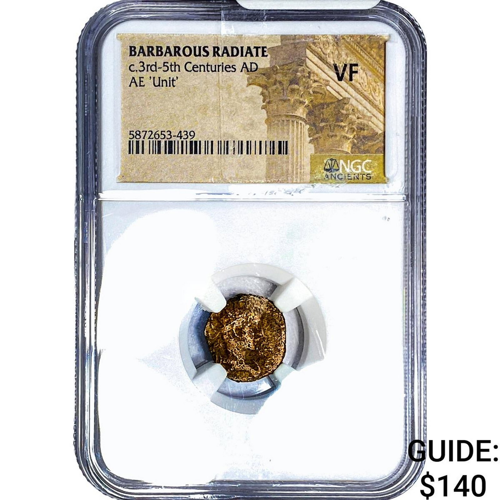 Barbarous Radiate, 3rd-5th Centuries AD AE 'Unit' NGC VF (1 of 2)