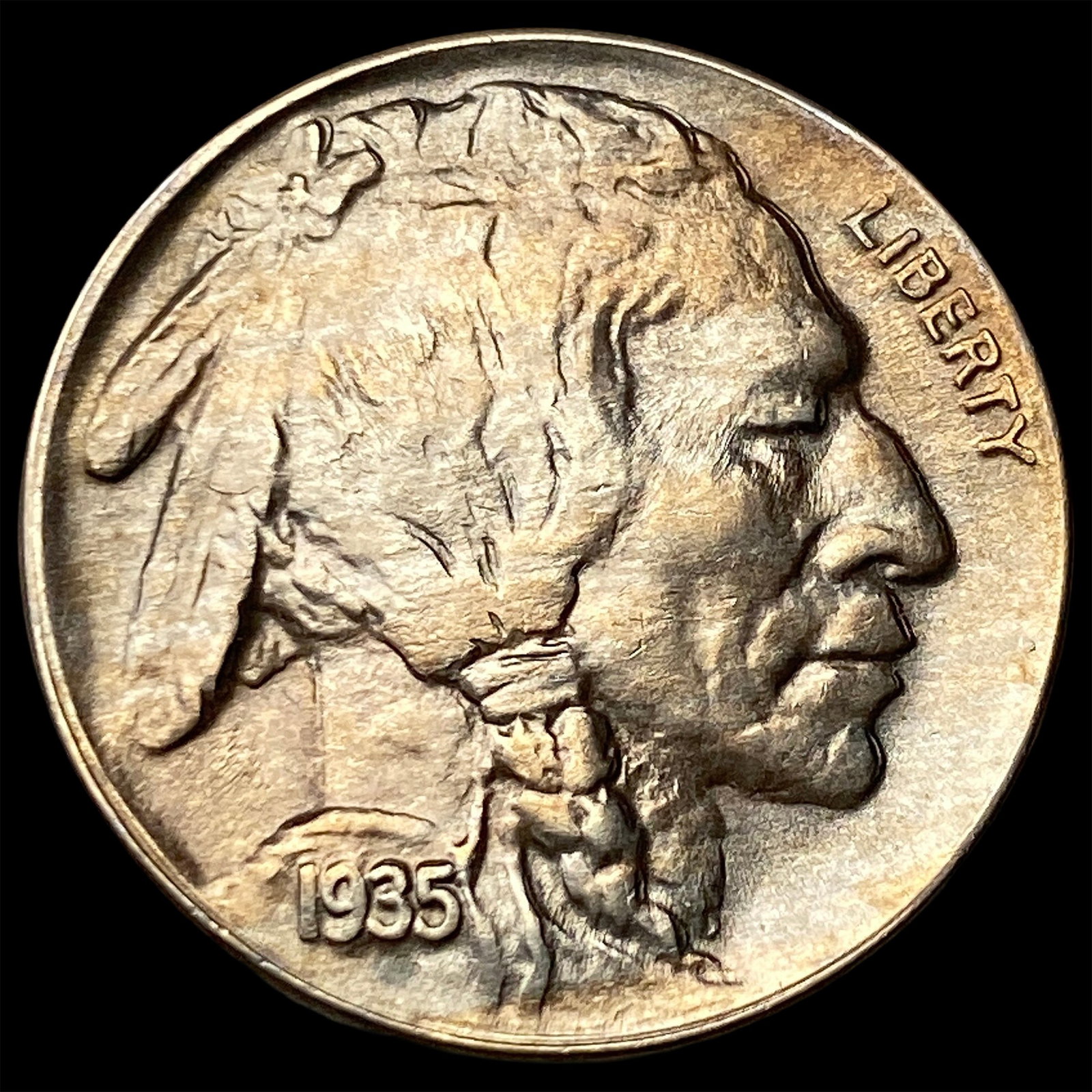 1935-D Buffalo Nickel UNCIRCULATED (1 of 2)