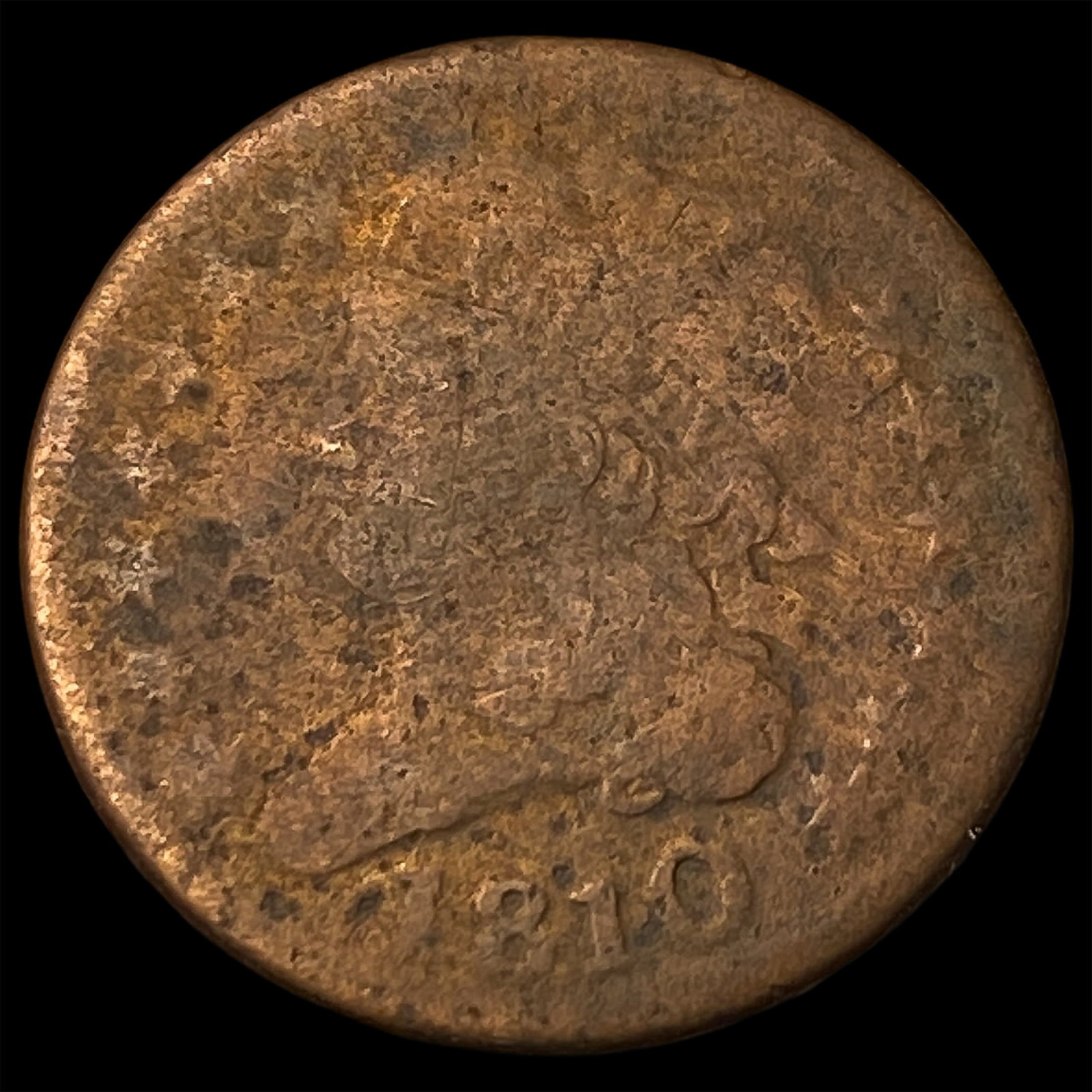 1809 Classic Head Half Cent NICELY CIRCULATED (1 of 2)