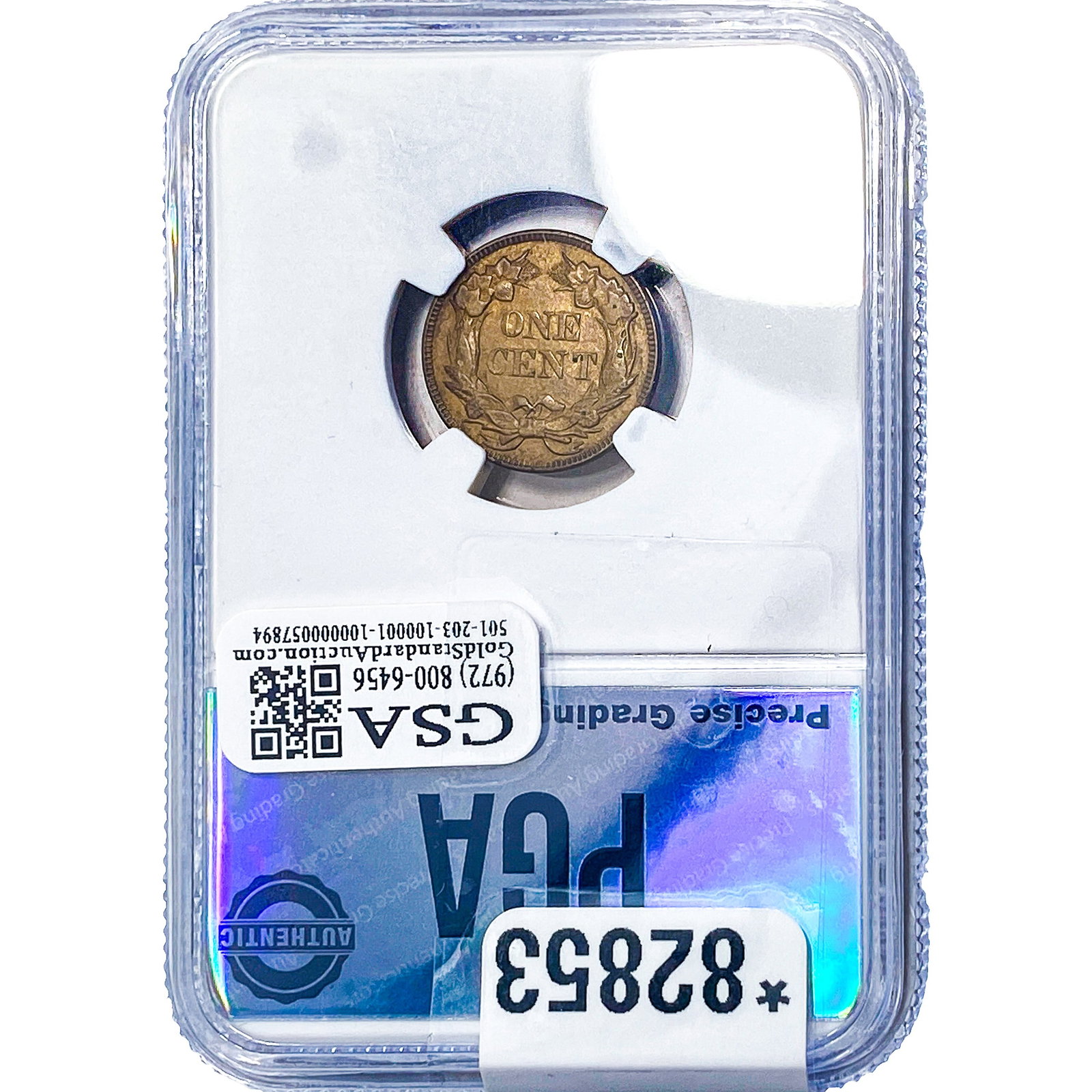 1857 Flying Eagle Cent PGA MS64 - 2