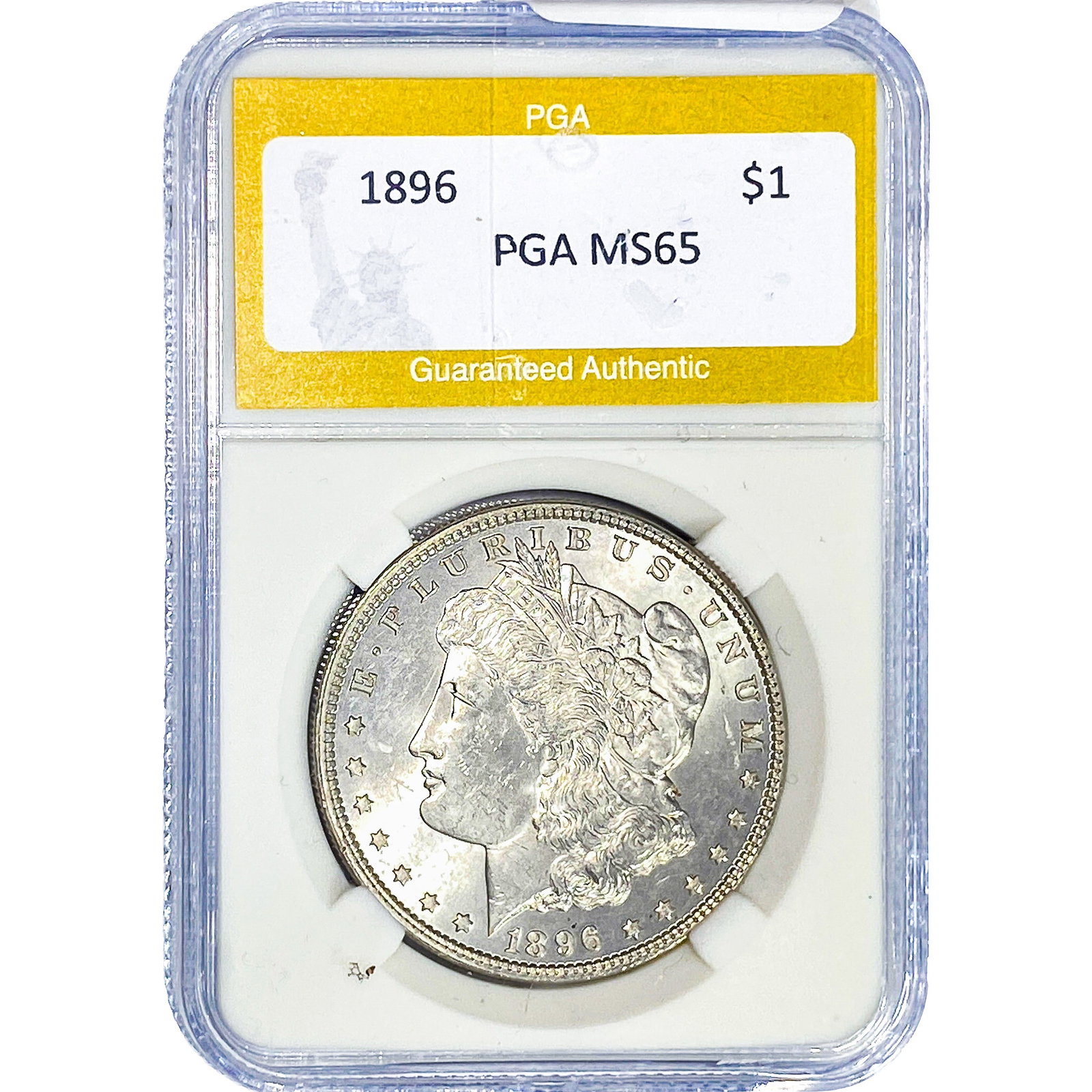 1896 Morgan Silver Dollar PGA MS65 (1 of 2)