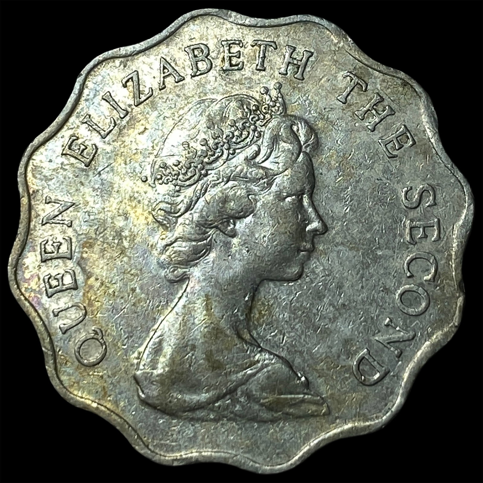 1981 Hong Kong Copper Nickel 2 Dollars (1 of 2)
