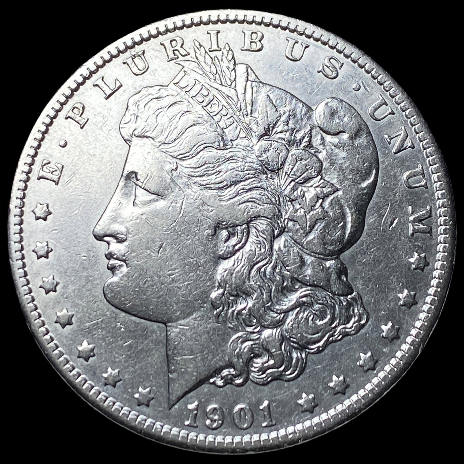 1901 Morgan Silver Dollar NEARLY UNCIRCULATED (1 of 2)