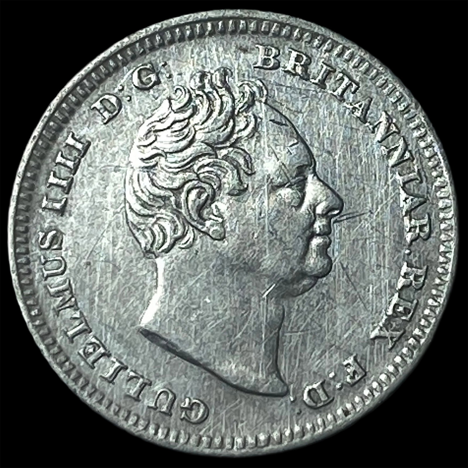 1837 Great Britain Silver 4 Pence (1 of 2)