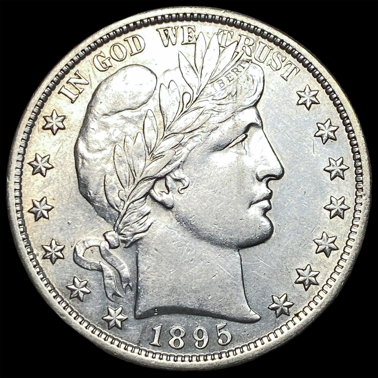 1895 Silver Barber Half Dollar UNCIRCULATED (1 of 2)