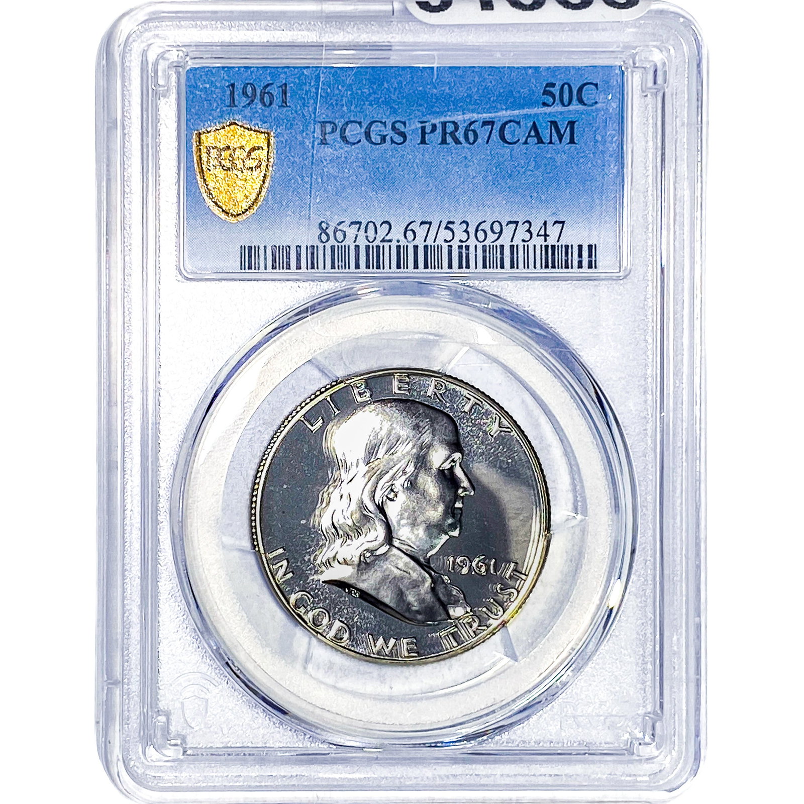 1961 Franklin Half Dollar PCGS PR67 DCAM (1 of 2)