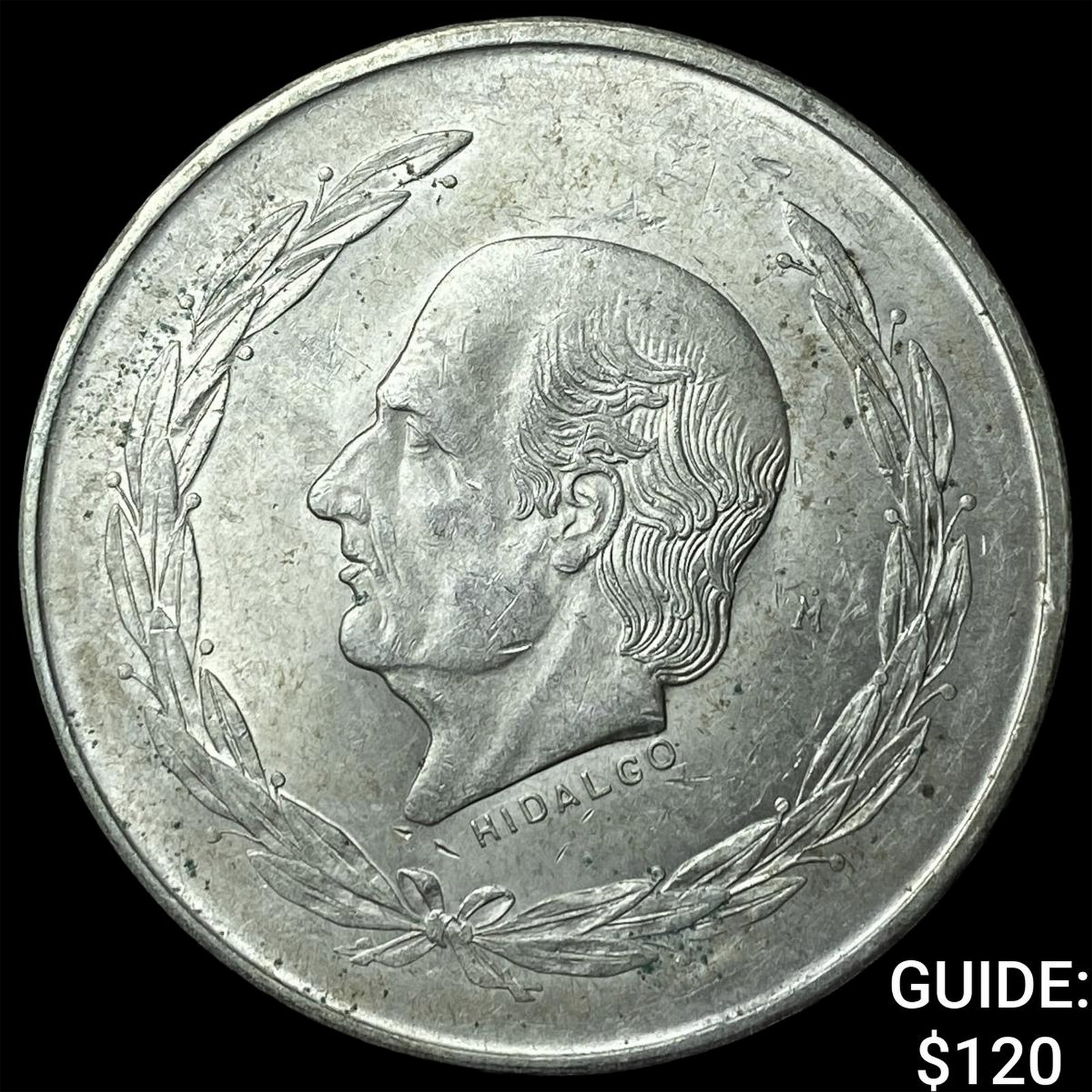 1953Mo Mexico Silver 5 Pesos (1 of 2)