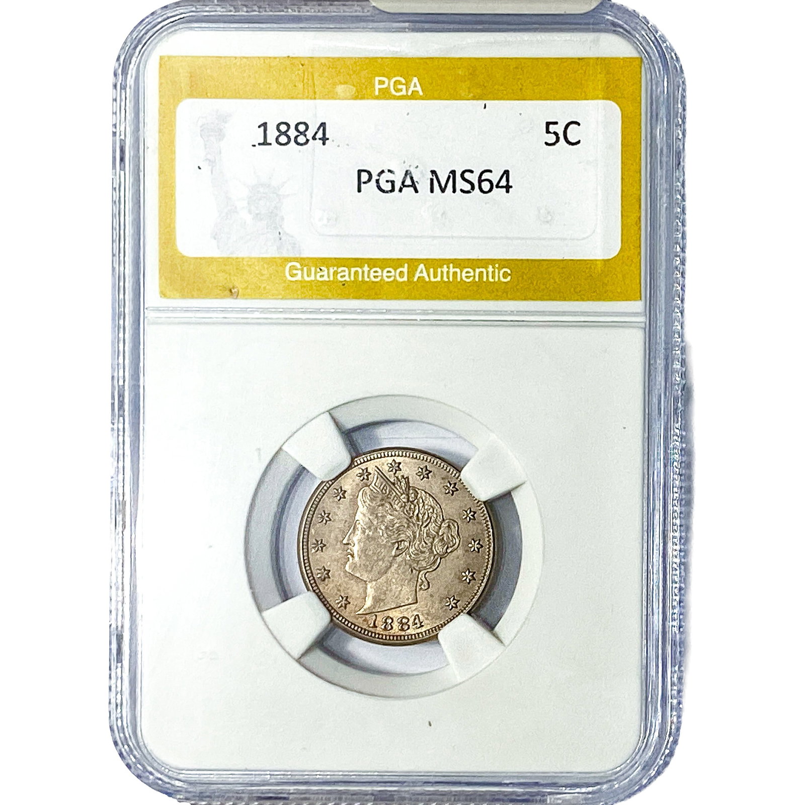 1884 Liberty Victory Nickel PGA MS64 (1 of 2)
