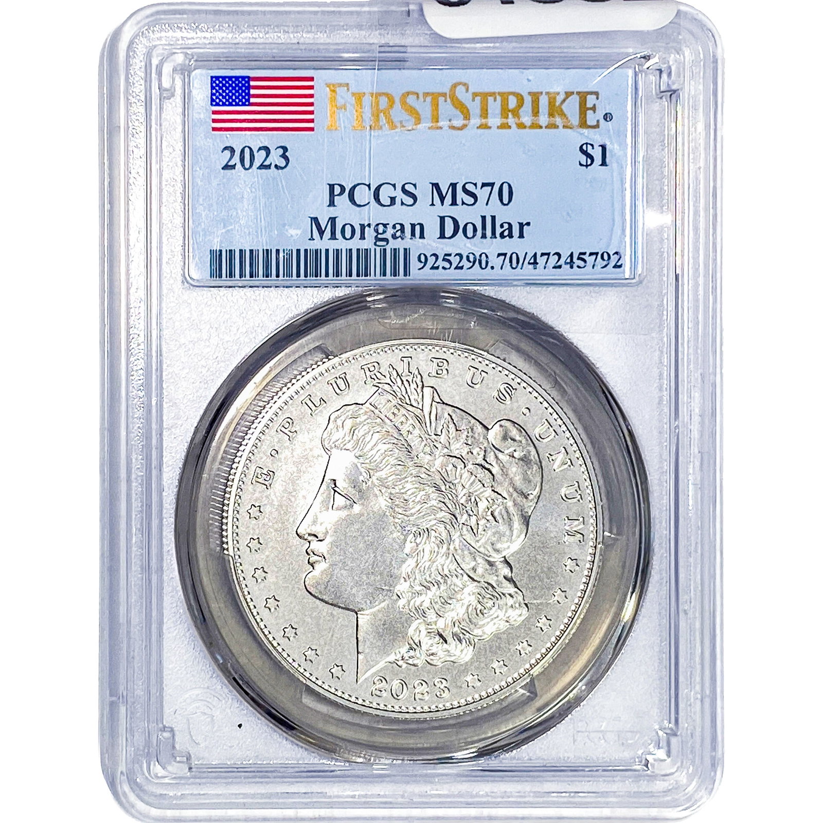 2023 Morgan Silver Dollar PCGS MS70: 2023 Morgan Silver Dollar PCGS MS70