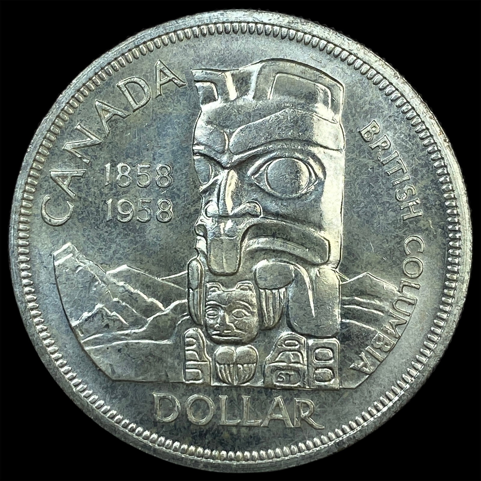 1958 Canada Silver Dollar - 2