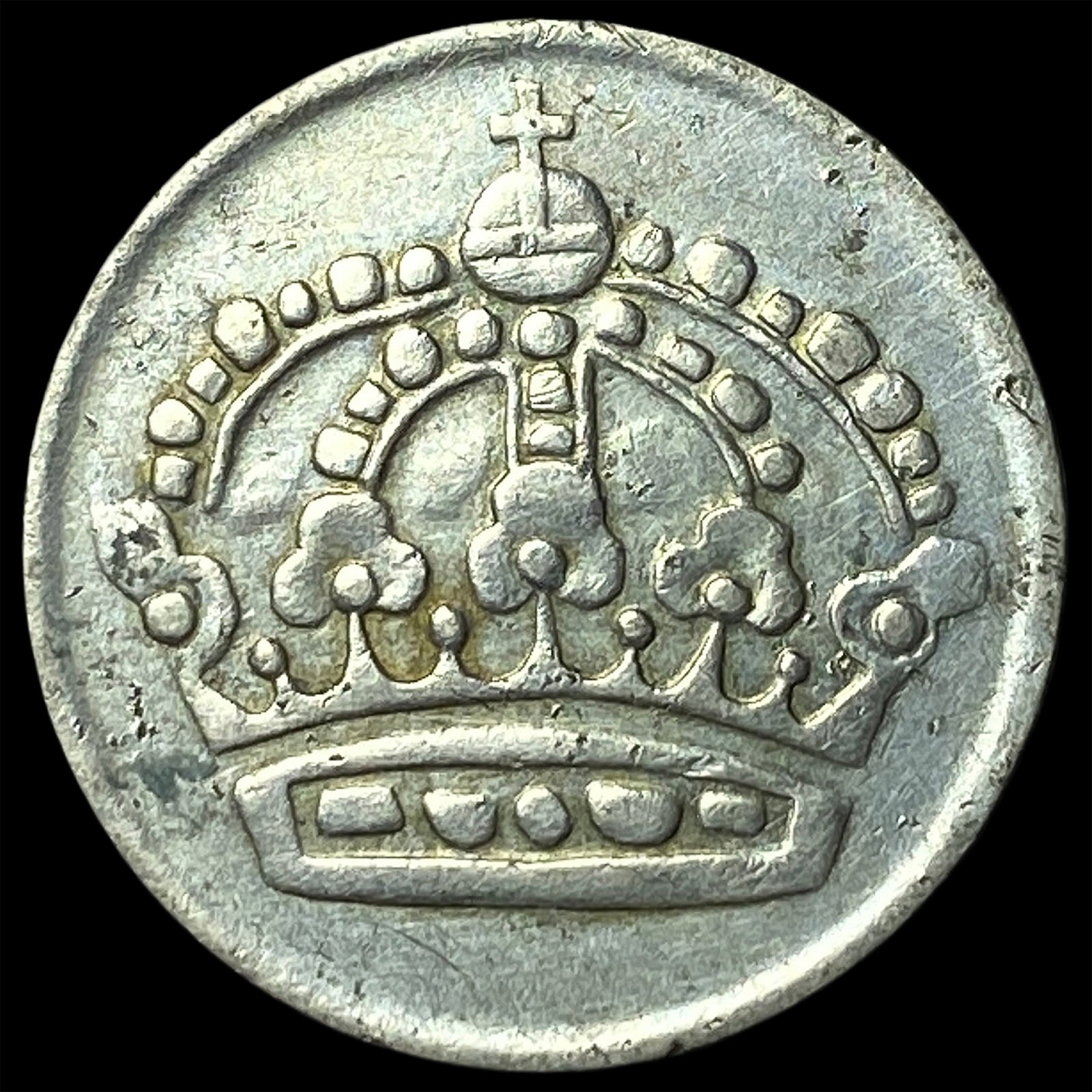 1961-TS Sweden Gustaf VI Silver 50 Ore (1 of 2)